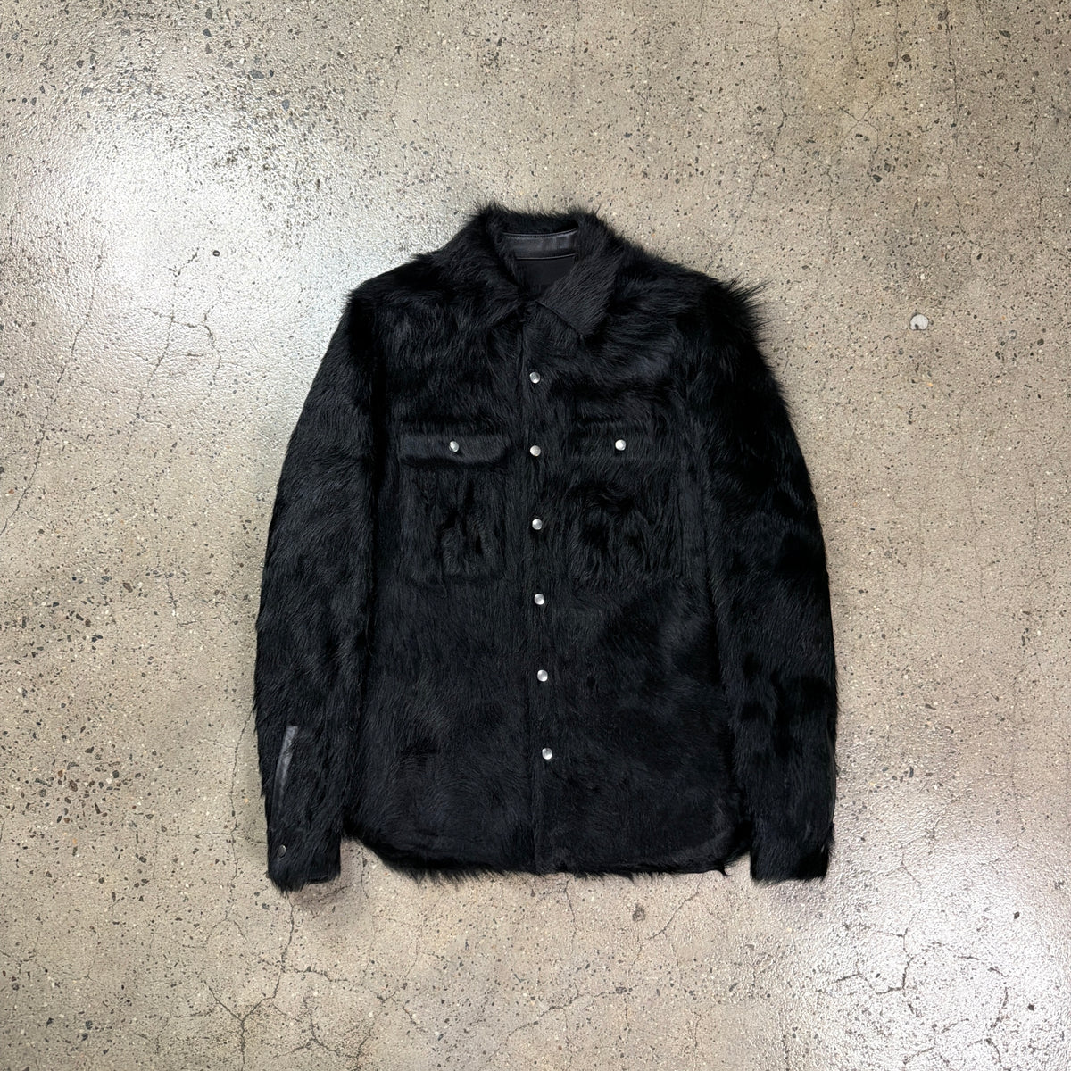 Rick Owens Calf Hair Overshirt