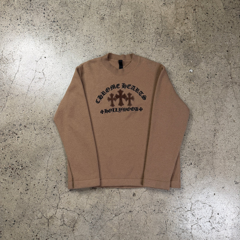 Chrome Hearts Cross Patch King Taco Cashmere Sweater