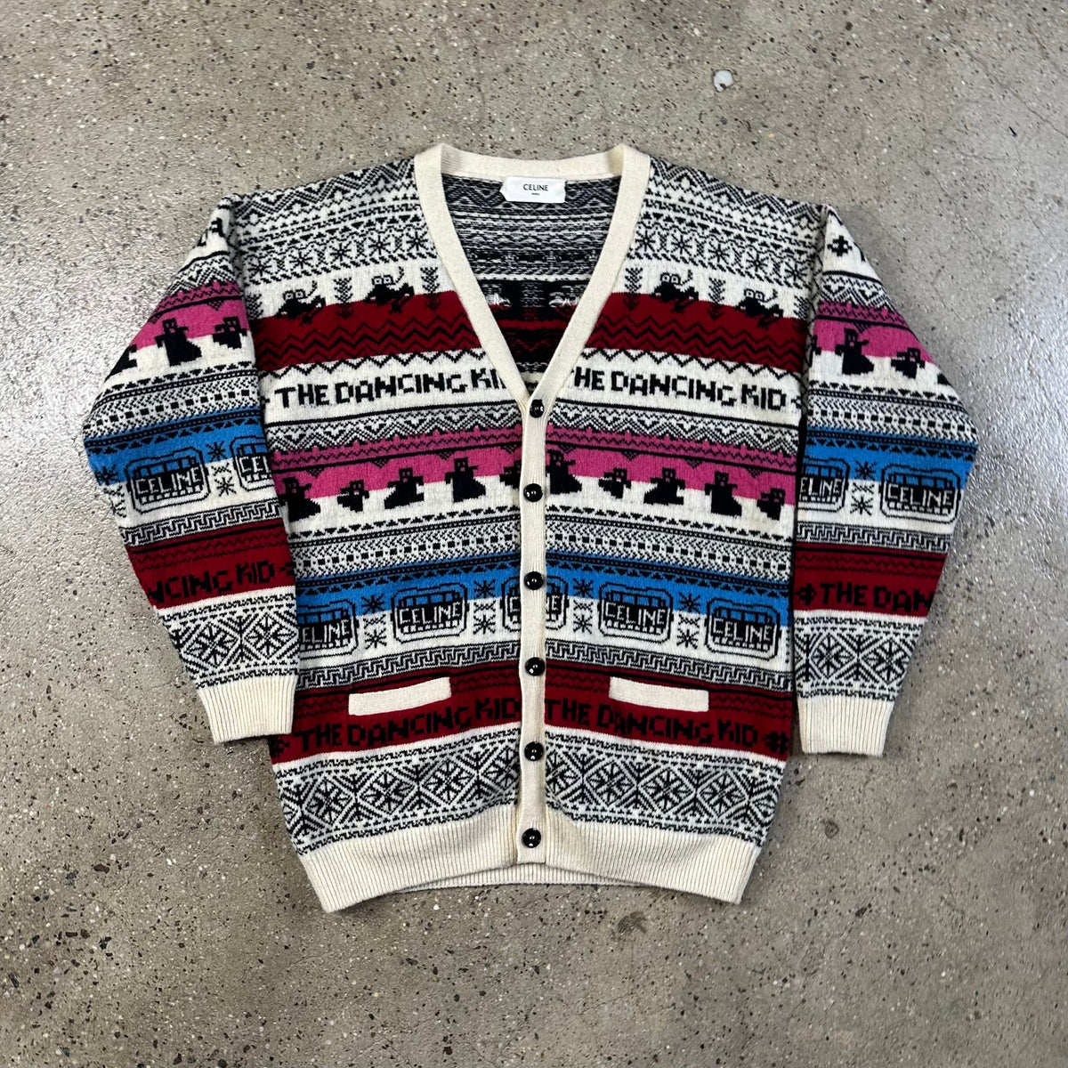 Celine The Dancing Kid Cardigan M tops