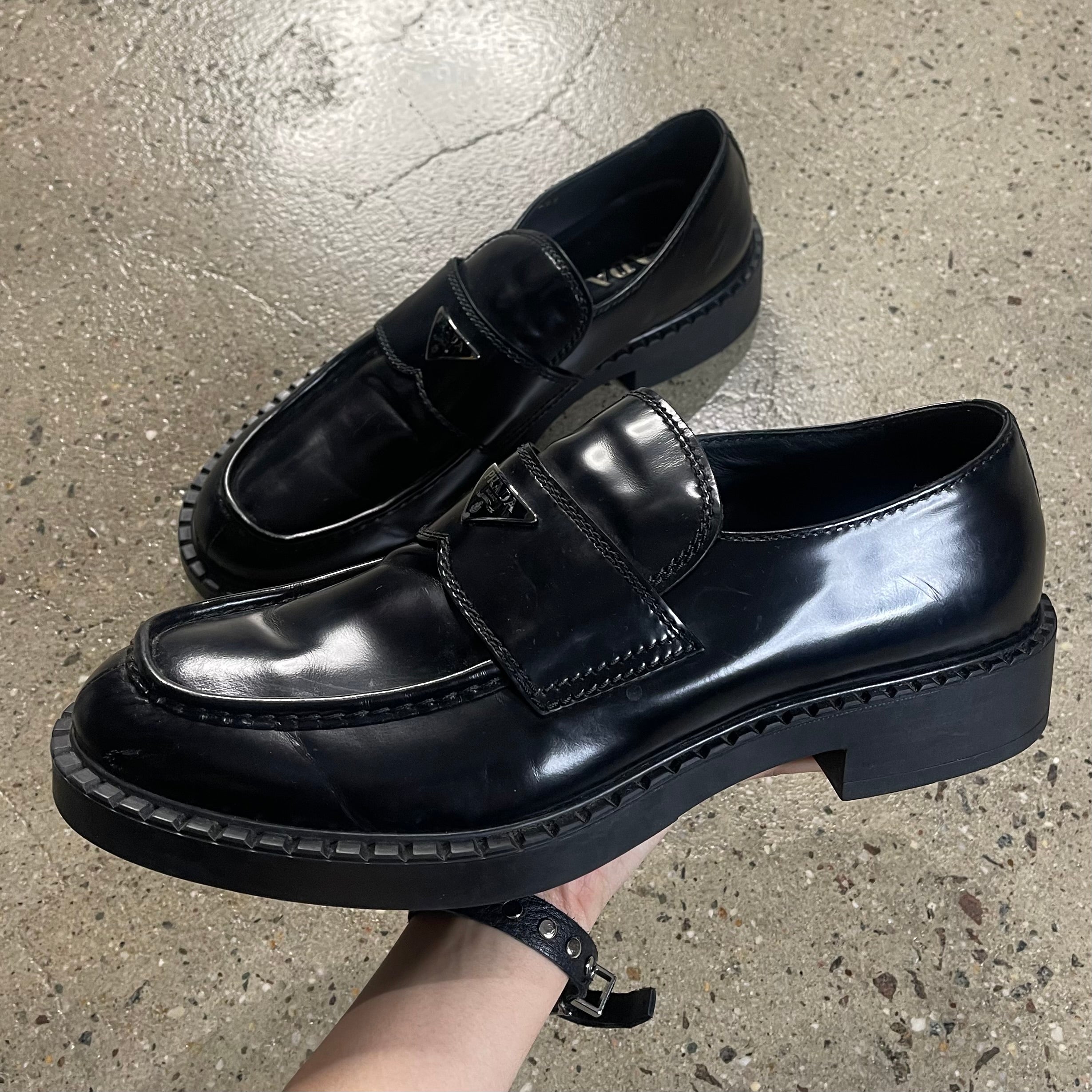 Prada Patent Leather Loafers