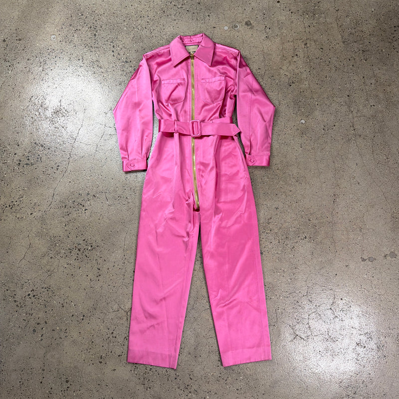 Gucci Silk Collared Jumpsuit