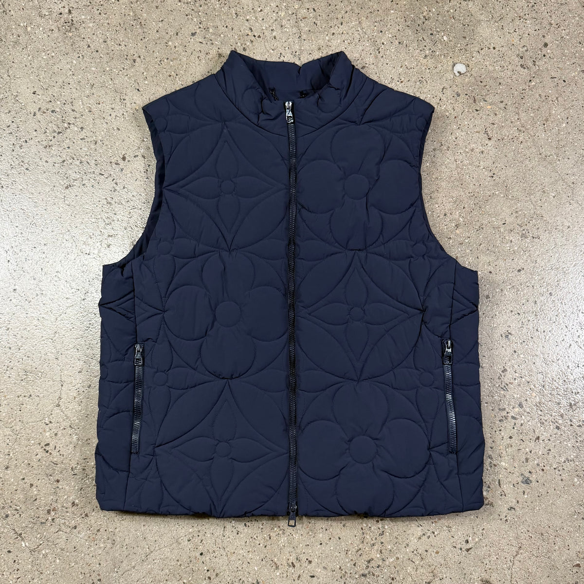 Louis Vuitton Flower Monogram Puffer Vest