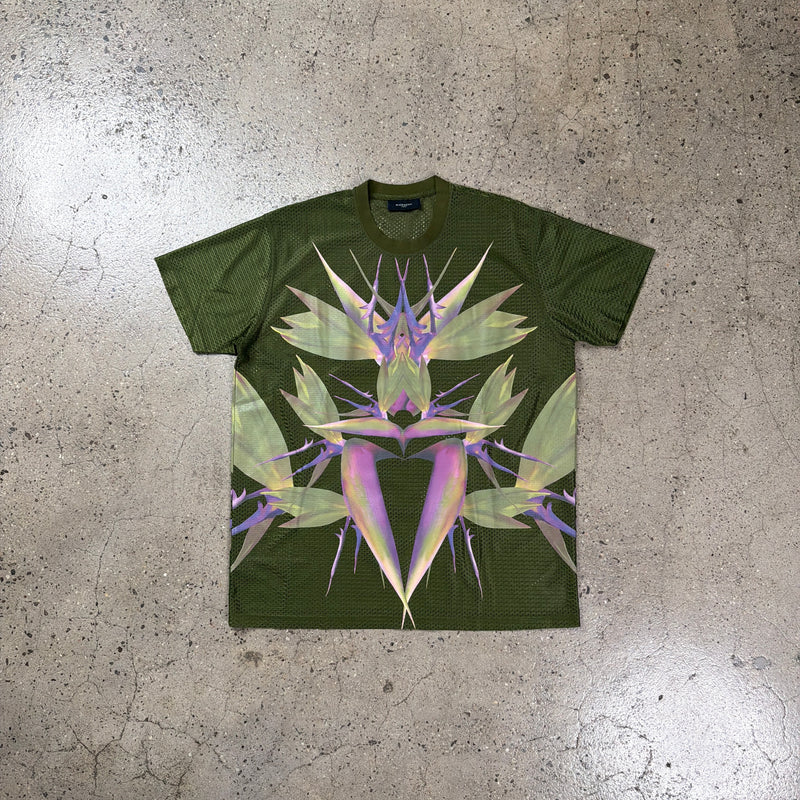 Givenchy SS12 Look 17 Birds of Paradise Jersey Tee