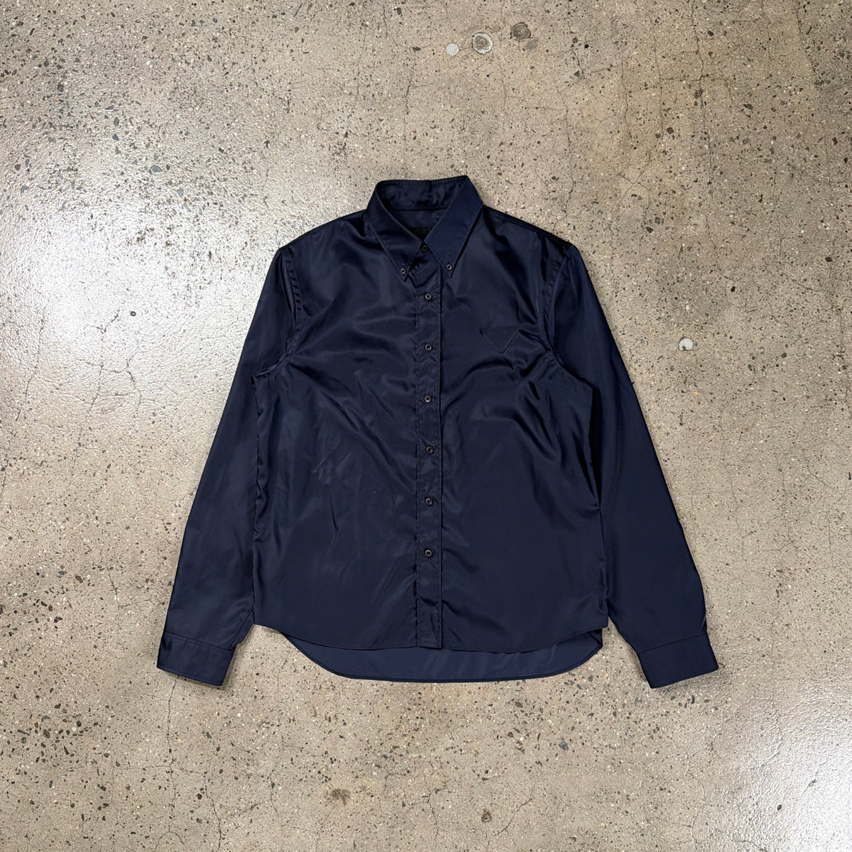 Prada Re-Nylon Button Up Shirt