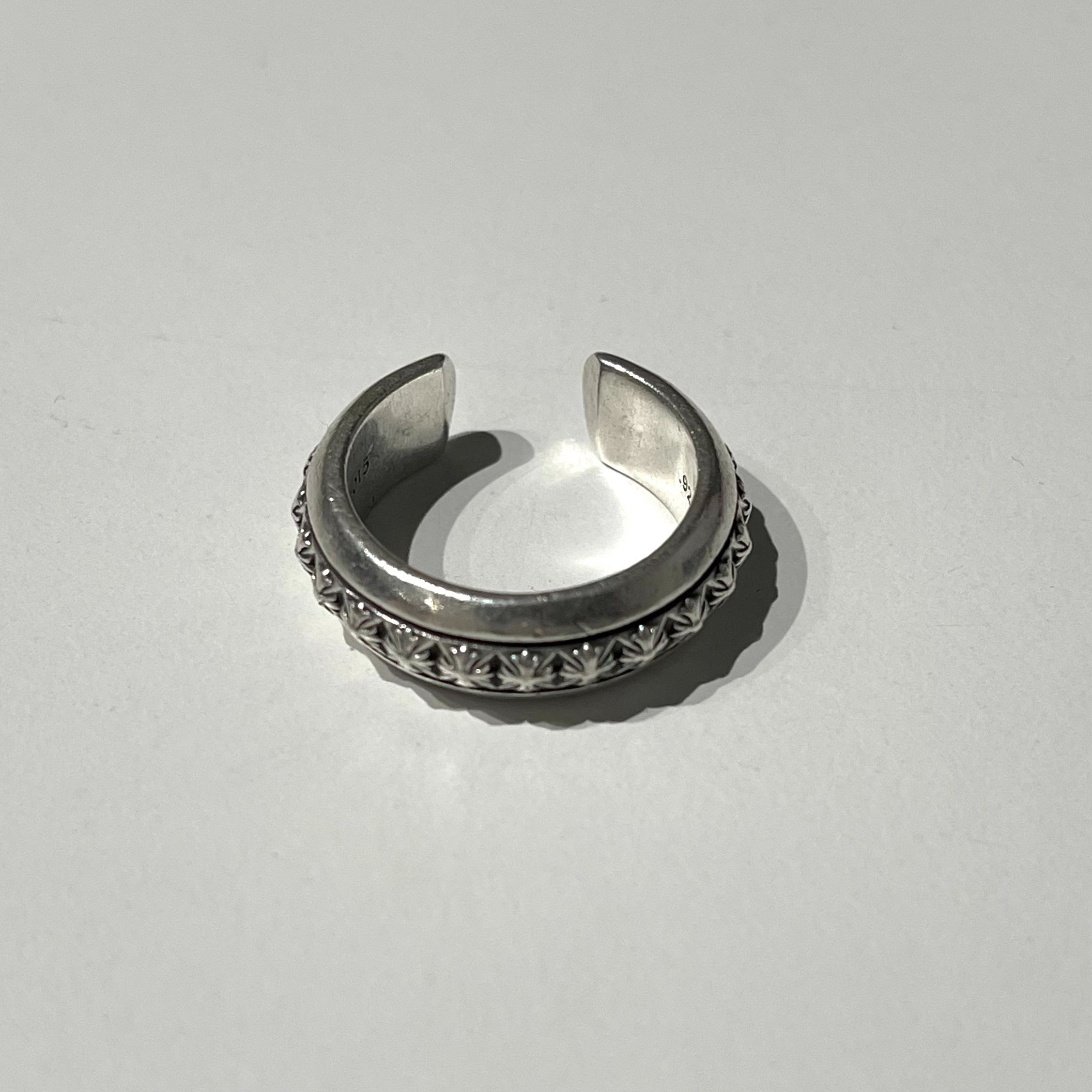 Chrome Hearts  Studded Scroll Ring