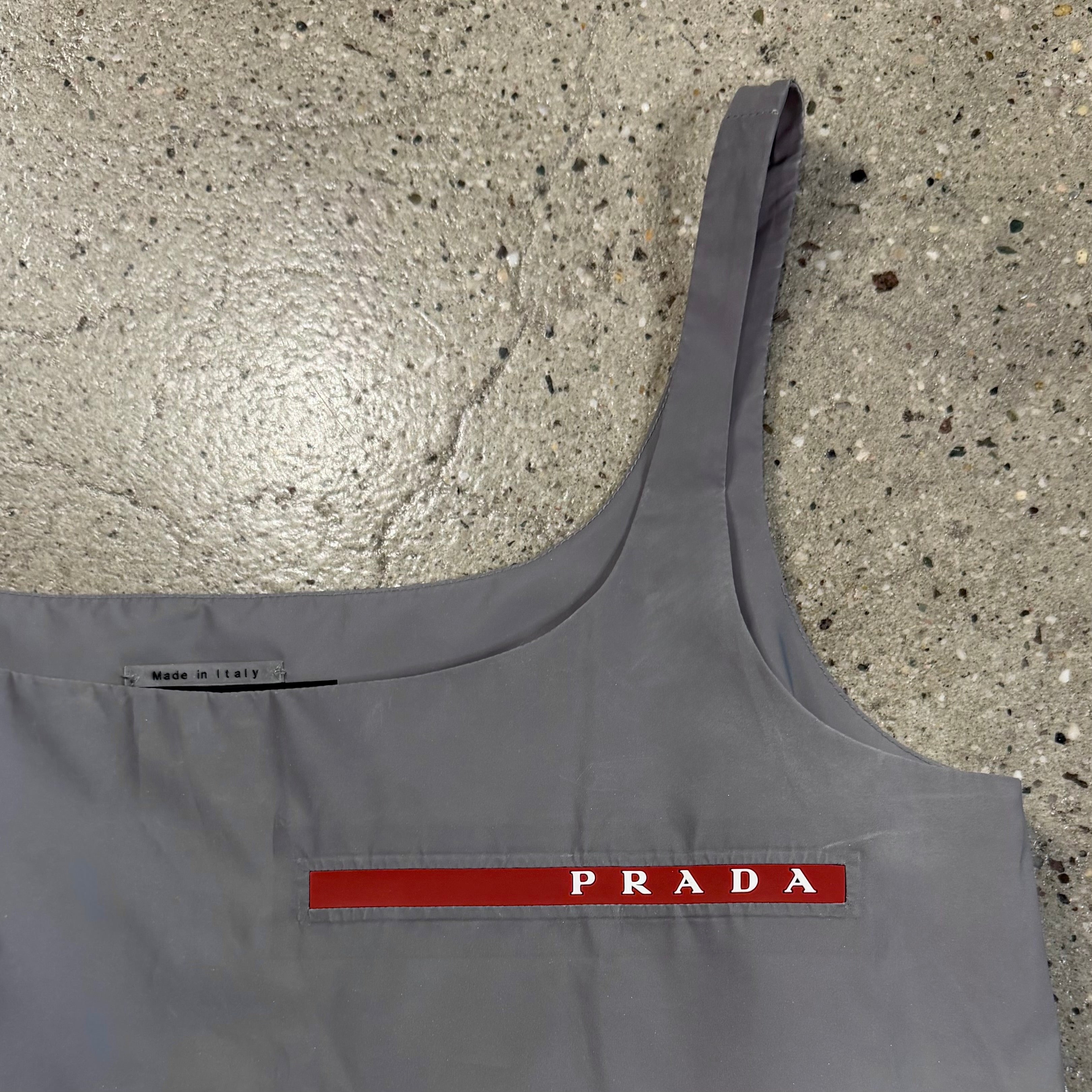 Prada Linea Rossa 3M Tank Top