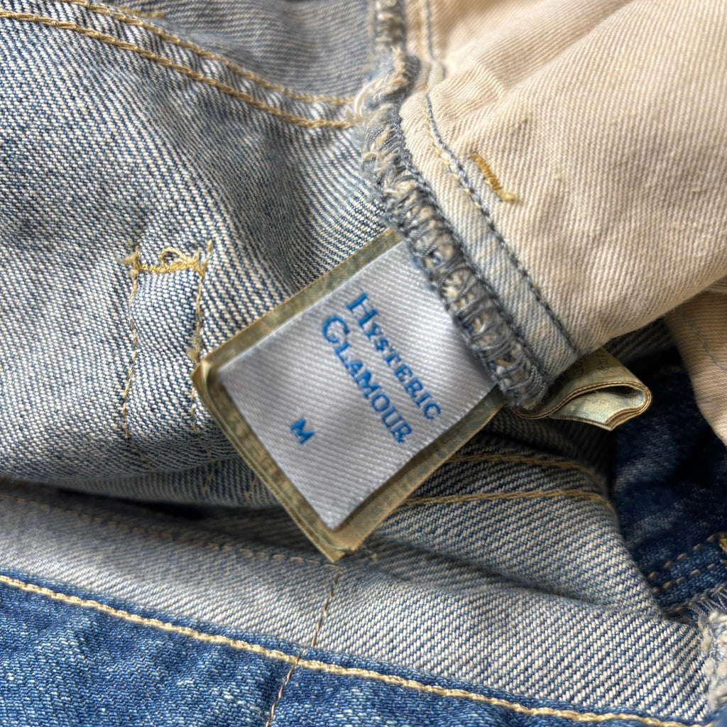 Hysteric Glamour 3/4 Wide Cut Kinky Jeans