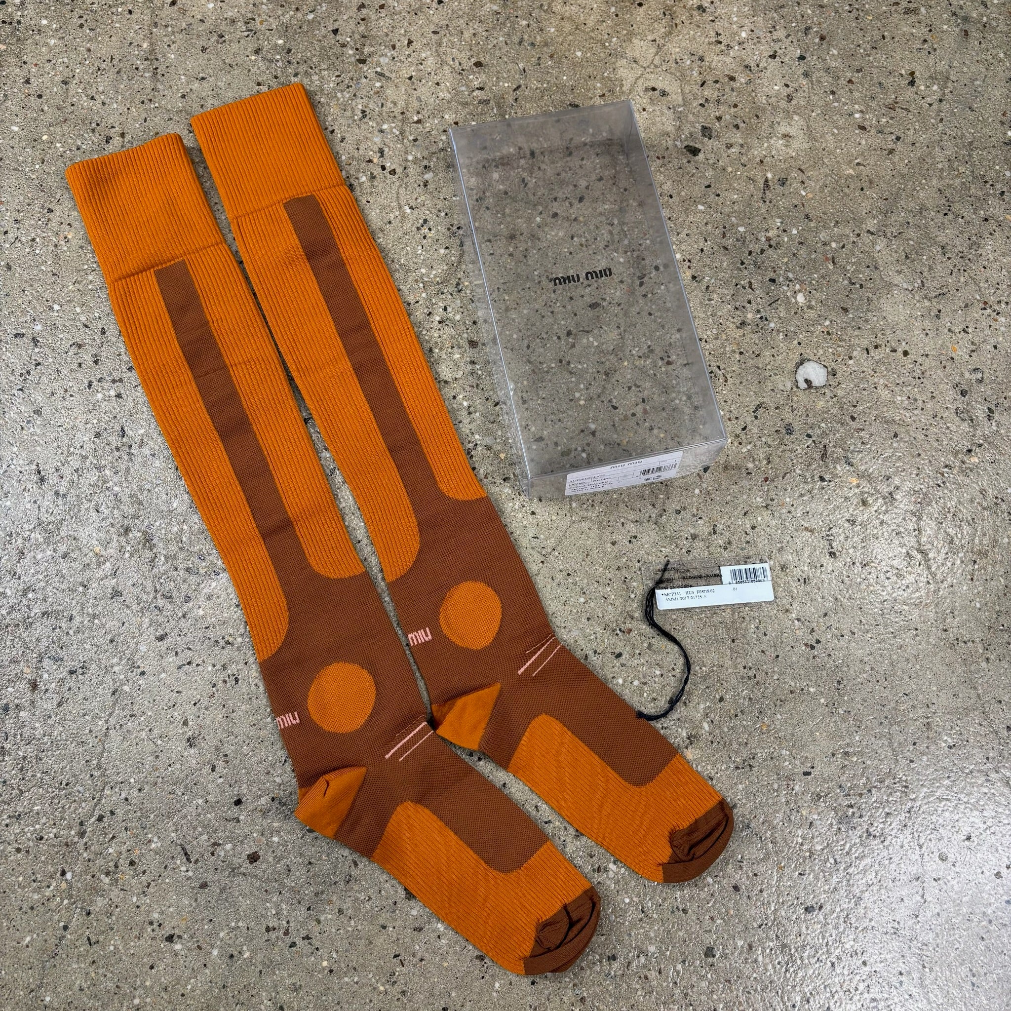 Miu Miu  Long Tech Socks