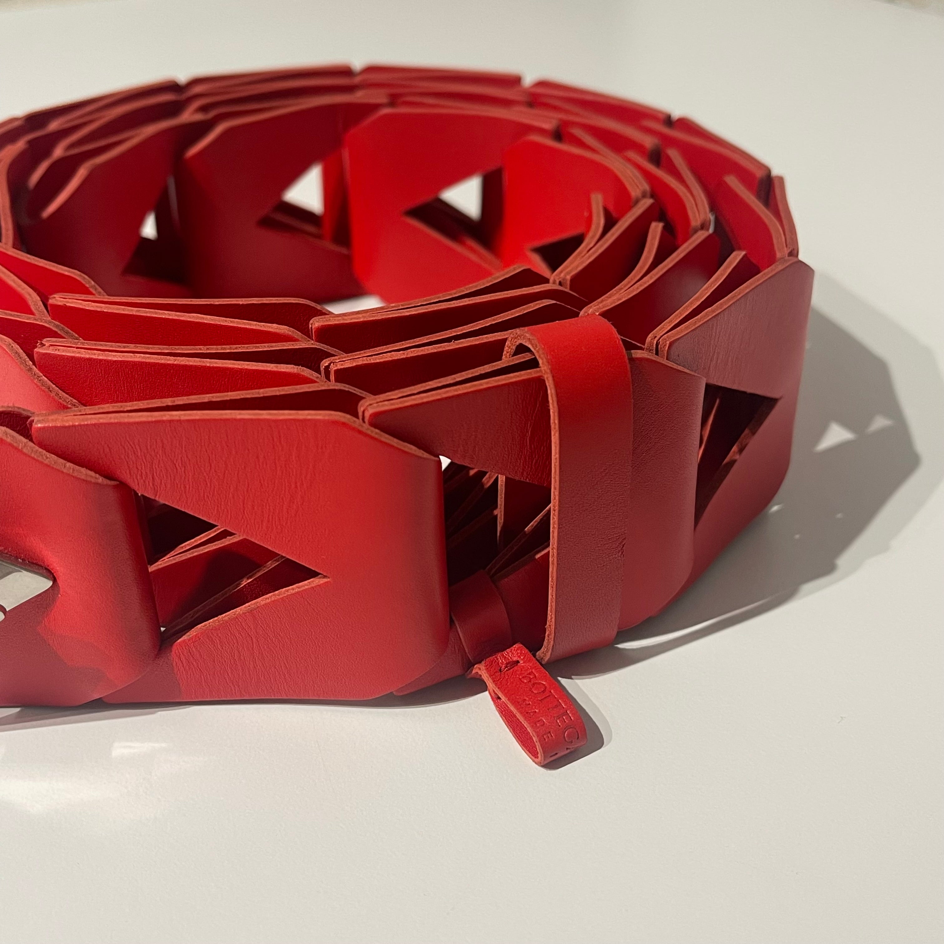 Bottega Veneta Adjustable Leather Belt