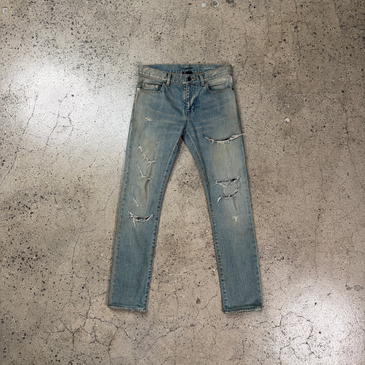 Saint Laurent Distressed D02 Jeans
