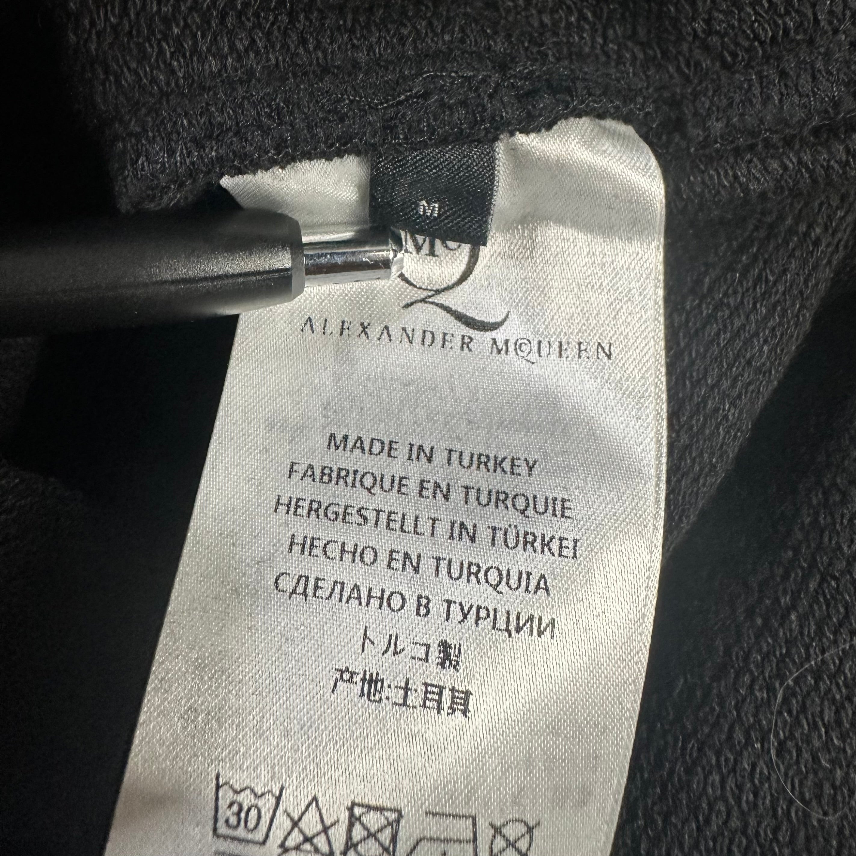 Alexander McQueen Zipper Pants