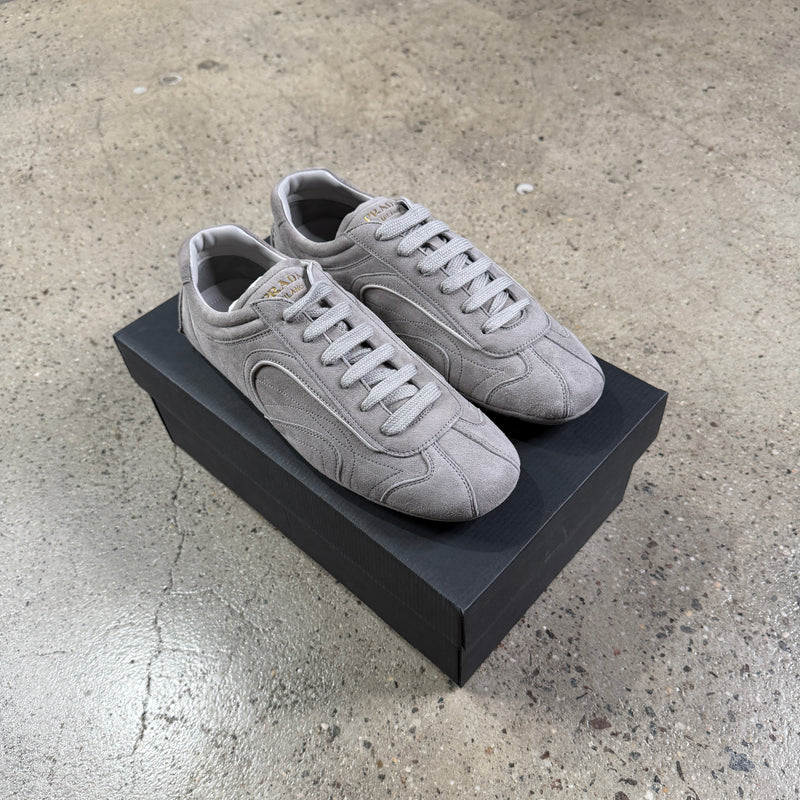 Prada Montecarlo Suede Sneakers