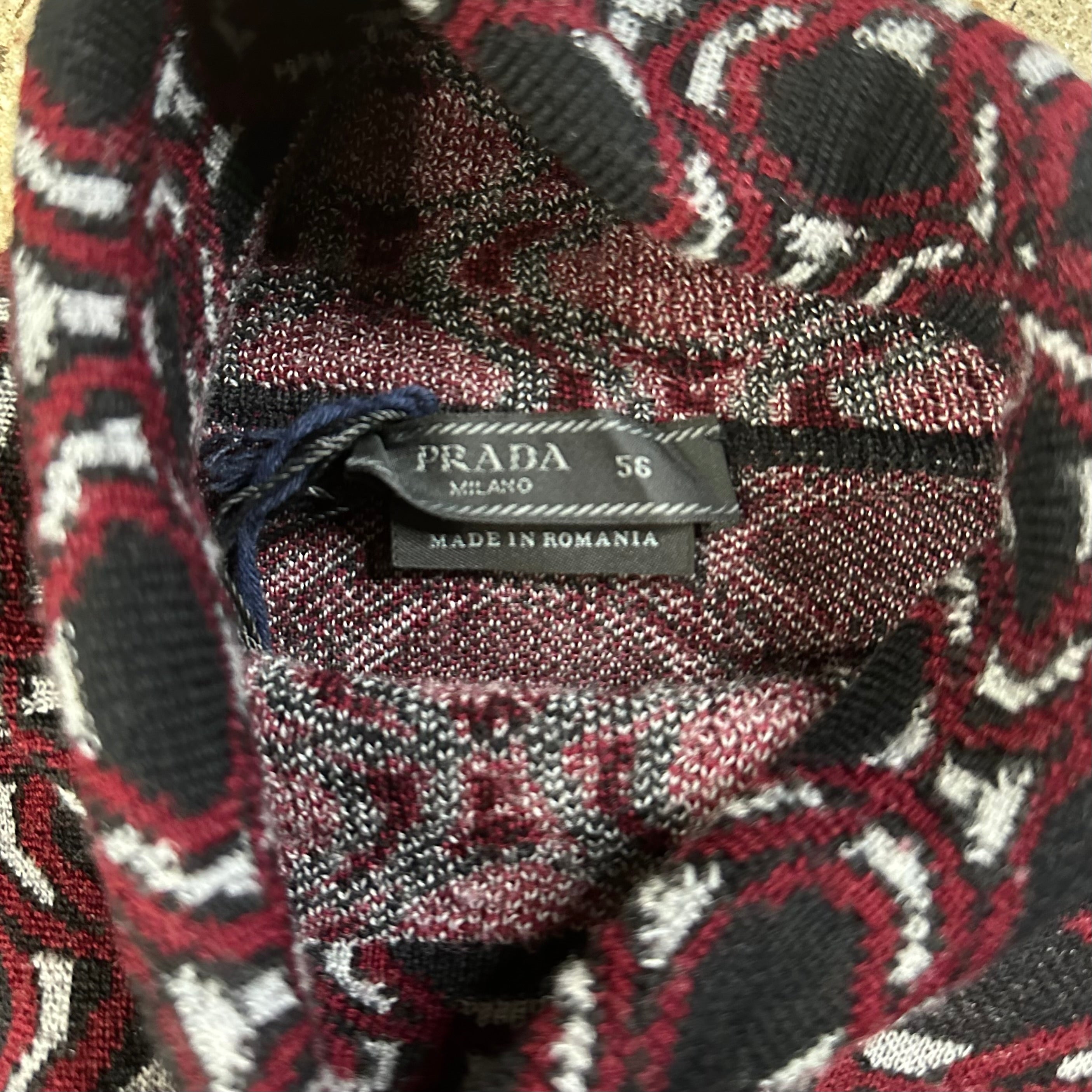 Prada Virgin Wool Turtleneck