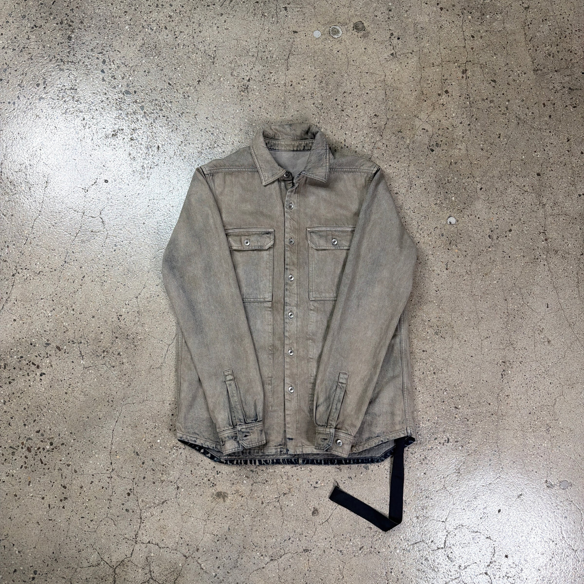 Rick Owens Painted Work Jacket
