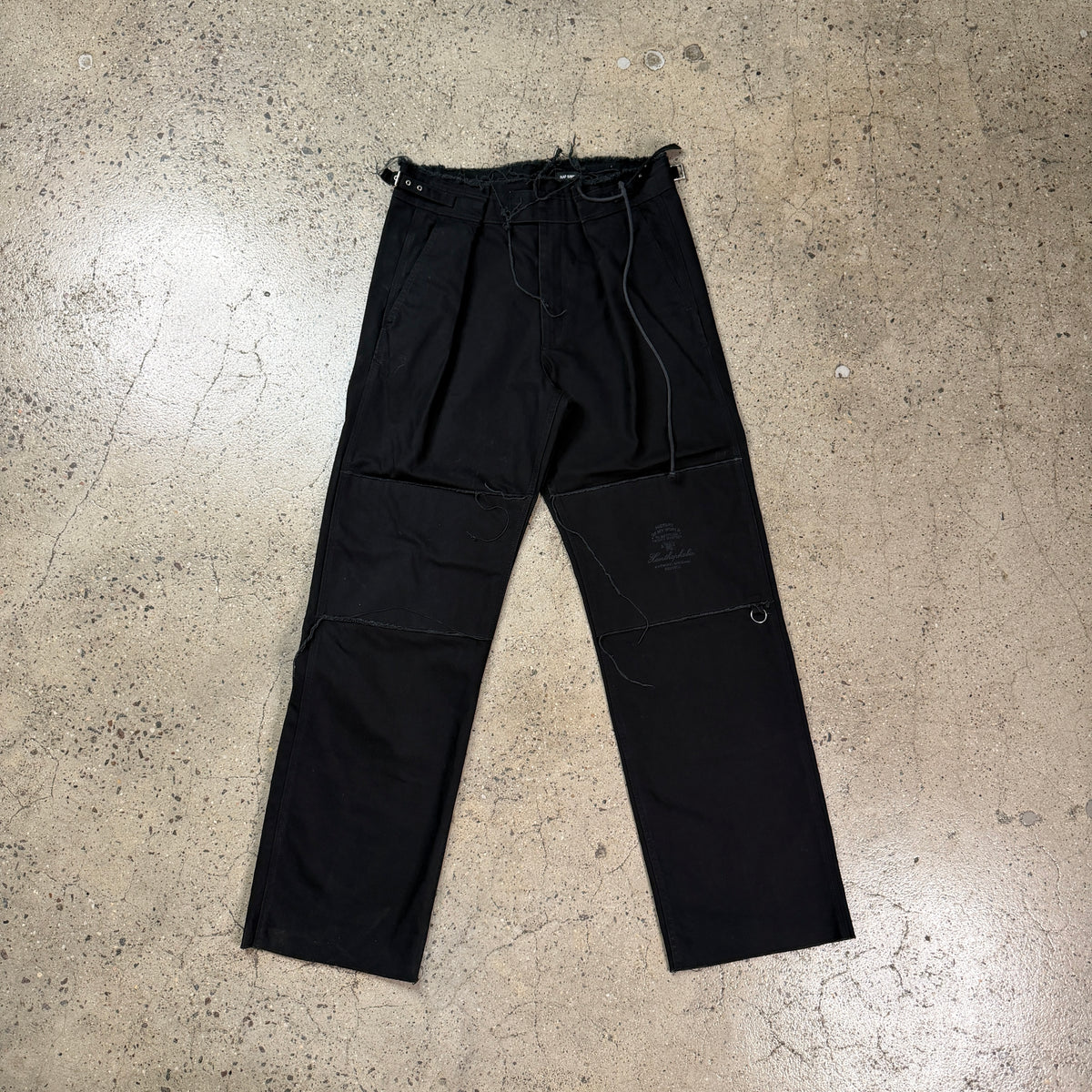 Raf Simons Distressed Rope Pants