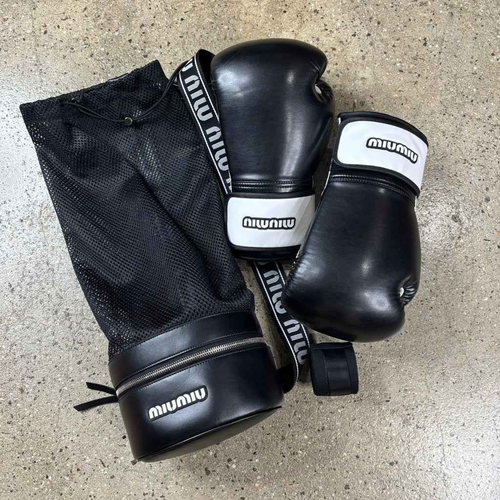 Miu Miu  Boxing Gloves w/ Bag