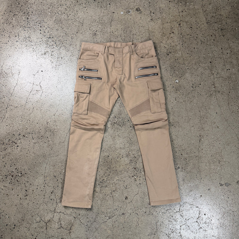 Balmain Cargo Biker Pants