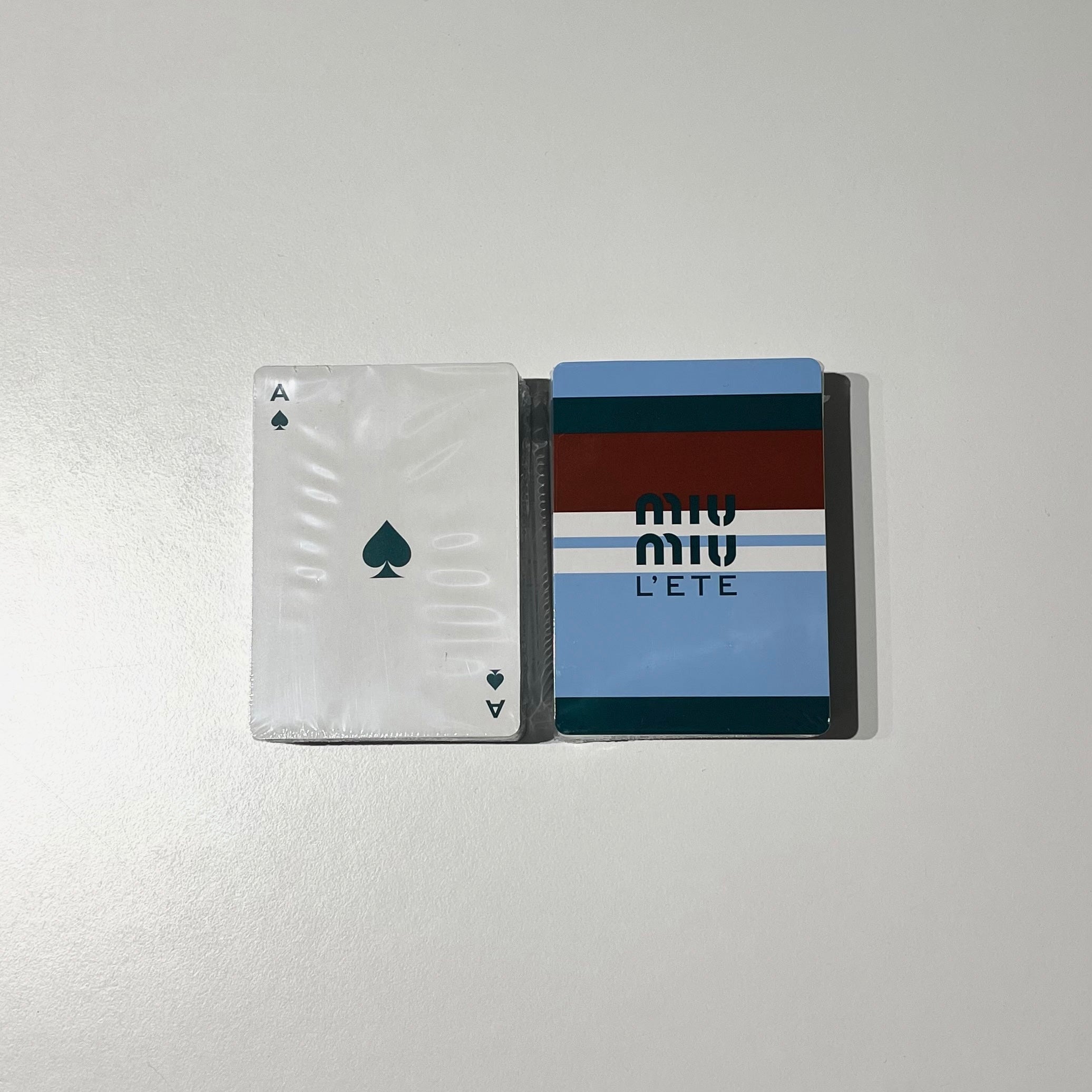 Miu Miu Playing Card Set