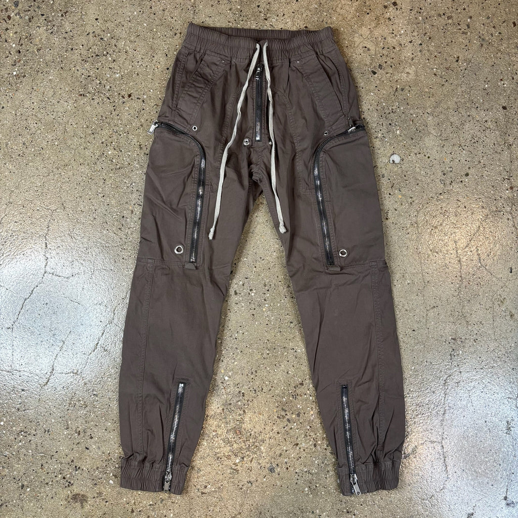 Rick Owens Bauhaus Zip Cargo Pants