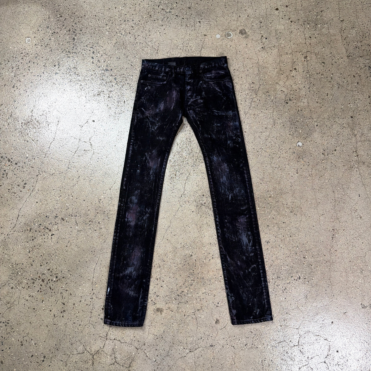 Dior Homme Black Painter Jeans