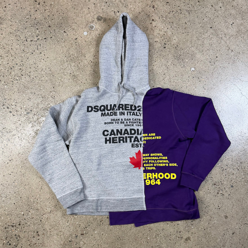 Dsquared Split Pullover Hoodie
