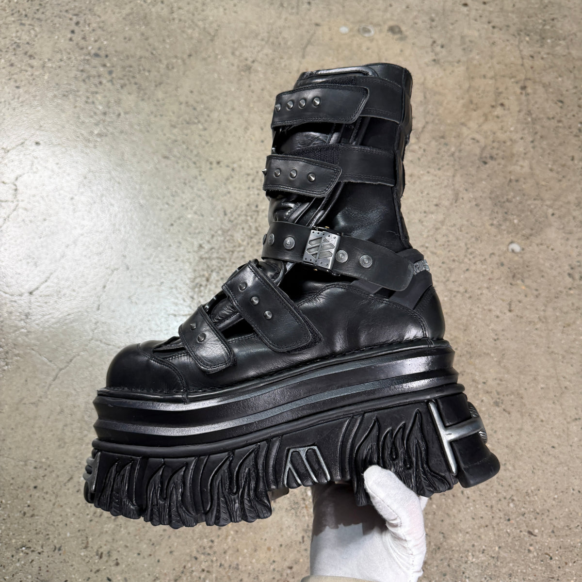 Vetements X New Rock Gamer Boots