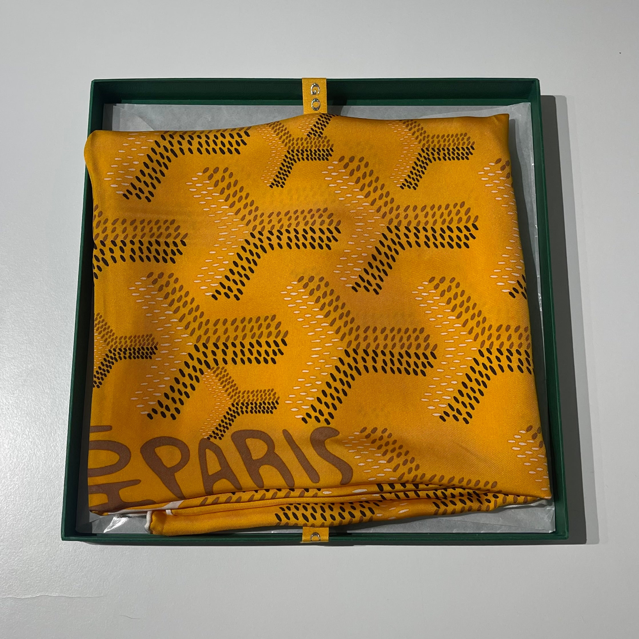 Goyard Silk Scarf