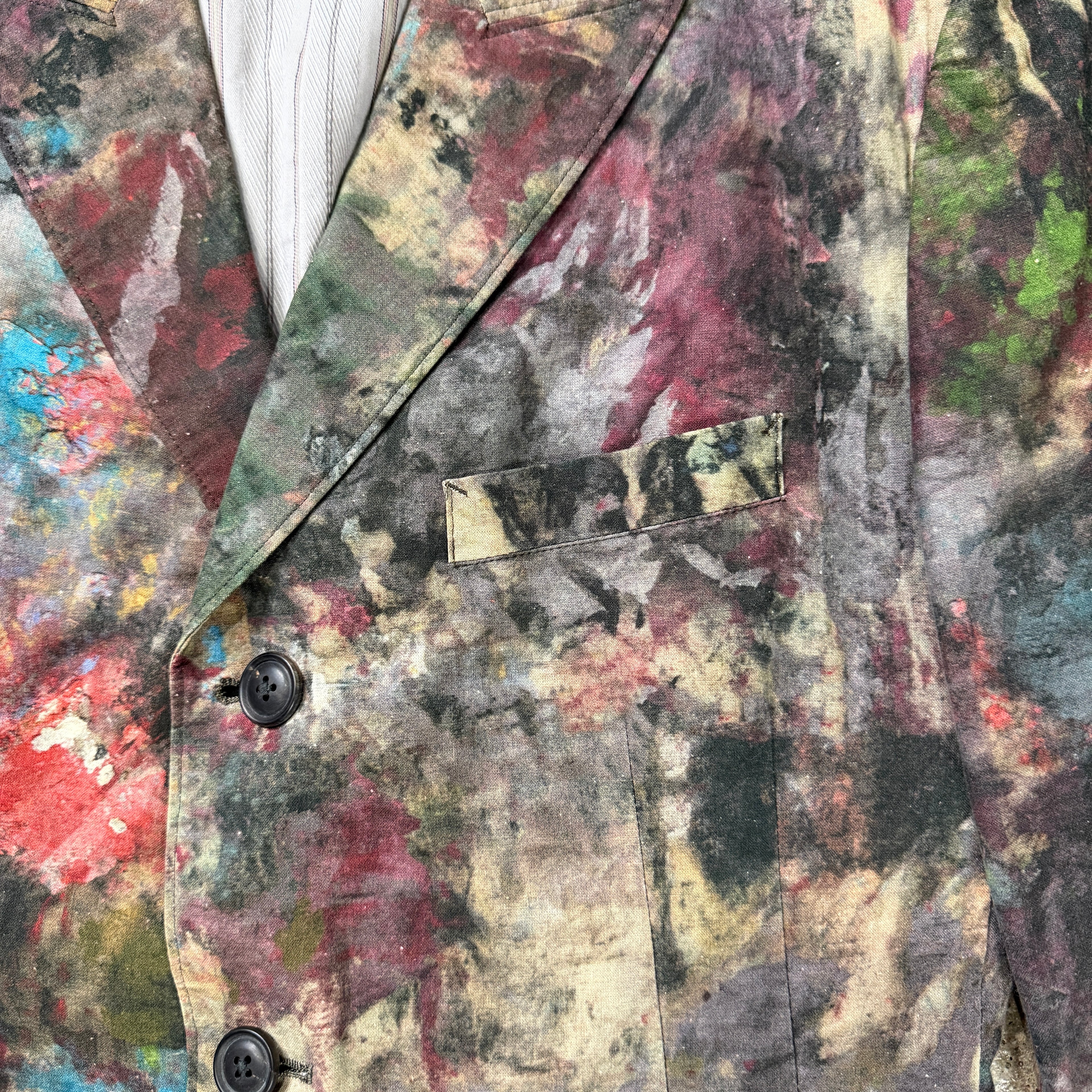 Yohji Yamamoto SS18 Paint Splatter Suit