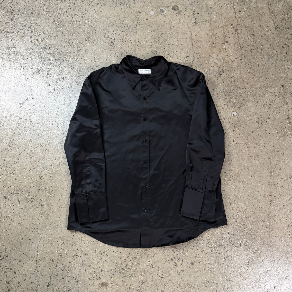 Saint Laurent Silk Heavyweight Overshirt