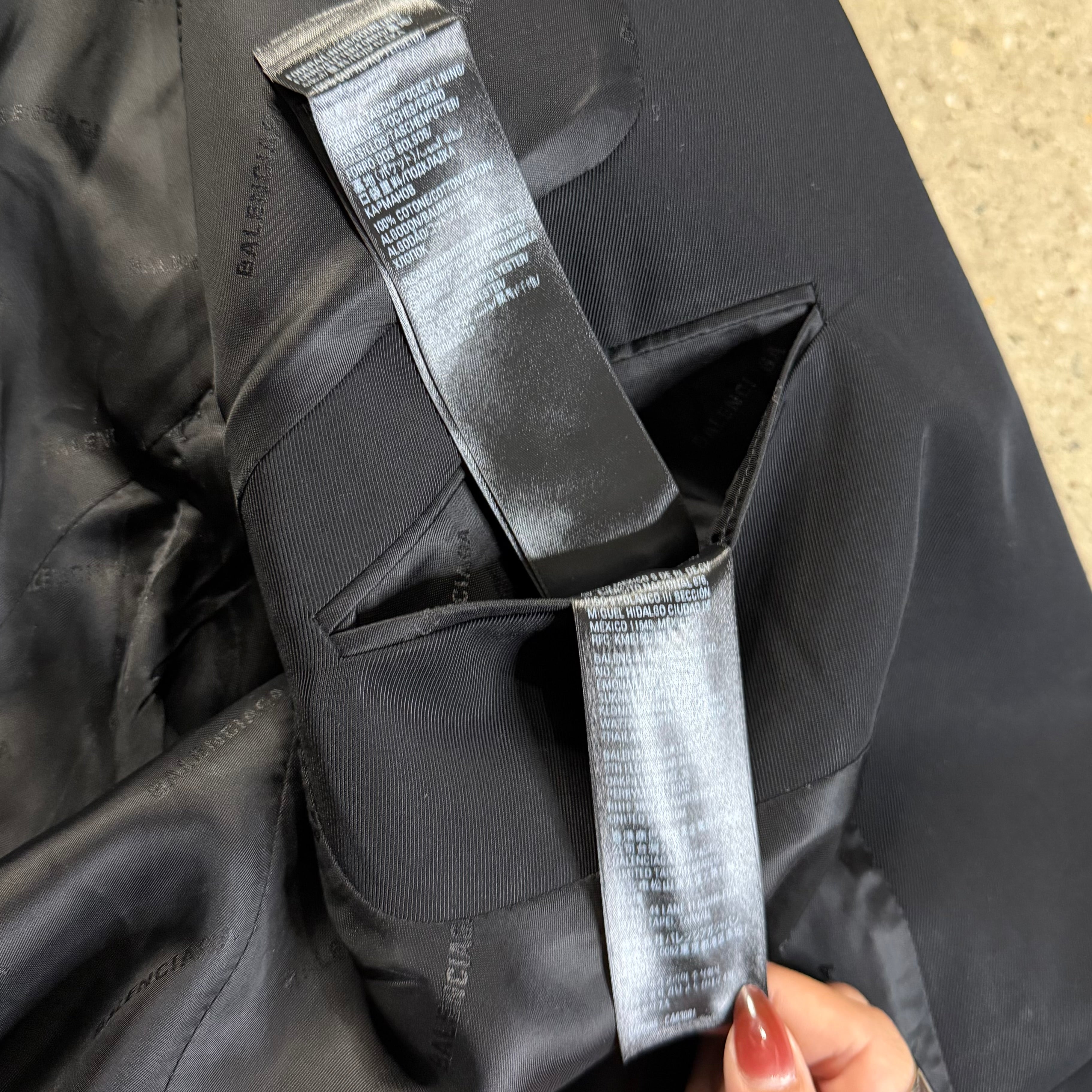 Balenciaga Adidas Striped Blazer