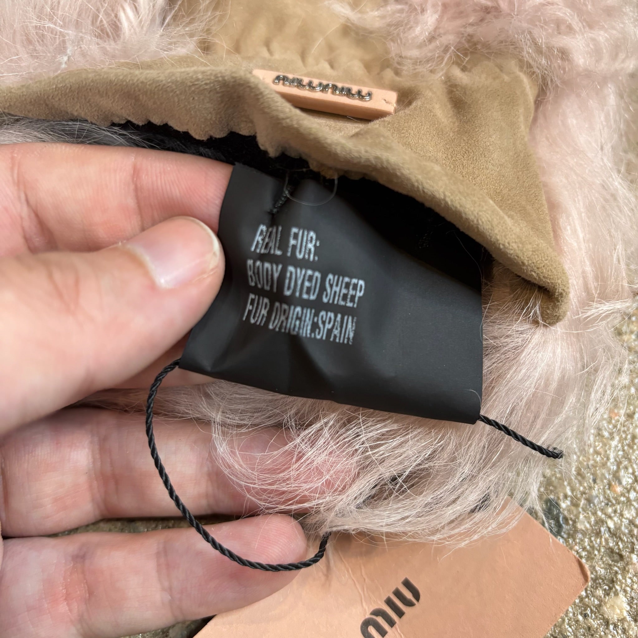 Miu Miu Shearling Gloves