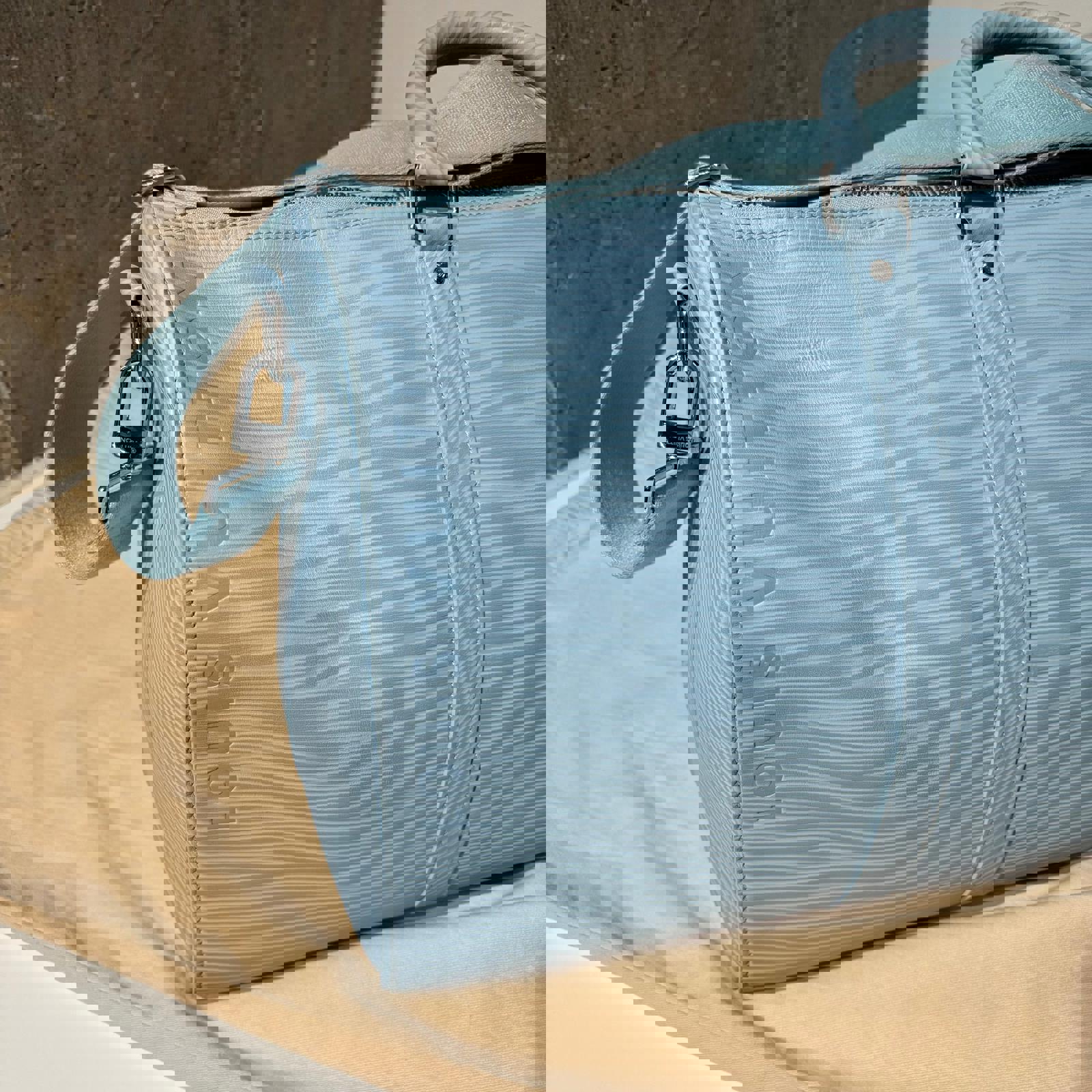Louis Vuitton X Tyler the Creator Keepall Bandouliere 50 LightBlue