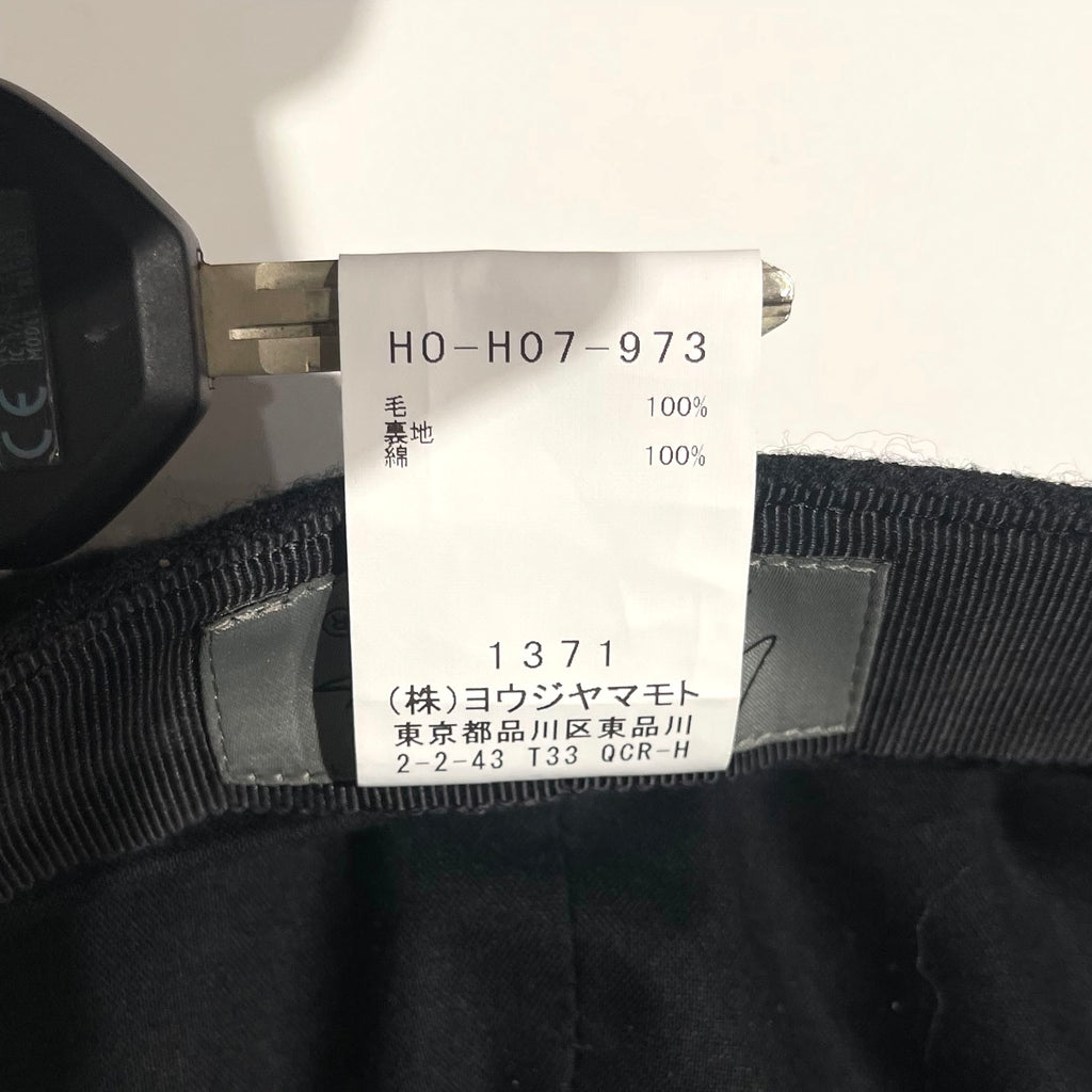 Yohji Yamamoto Oversized Cap