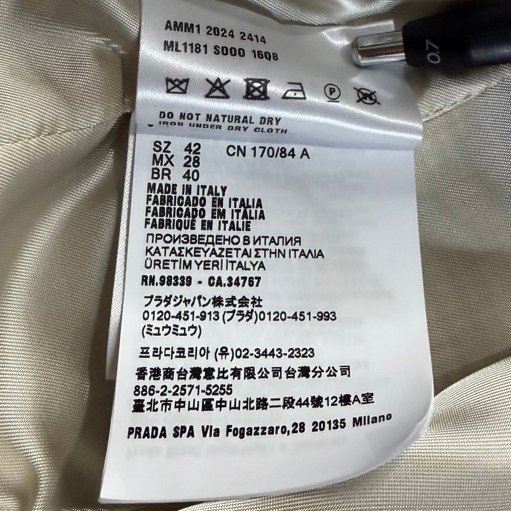 Miu Miu  Gingham Check Jacket