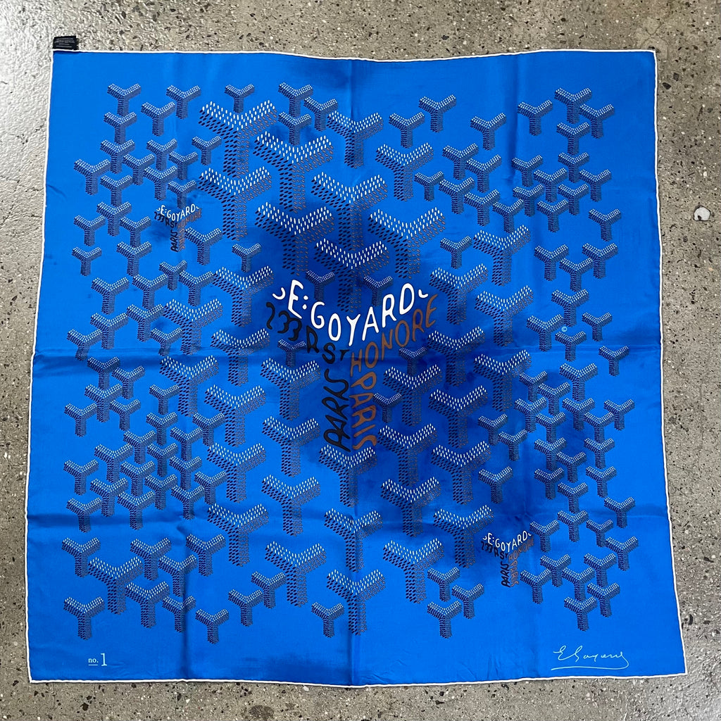 Goyard Silk Scarf