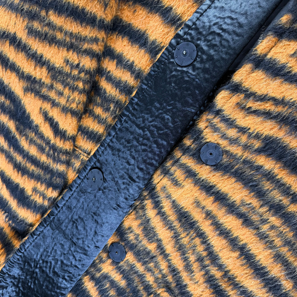 Bottega Veneta Tiger Stripe Coat