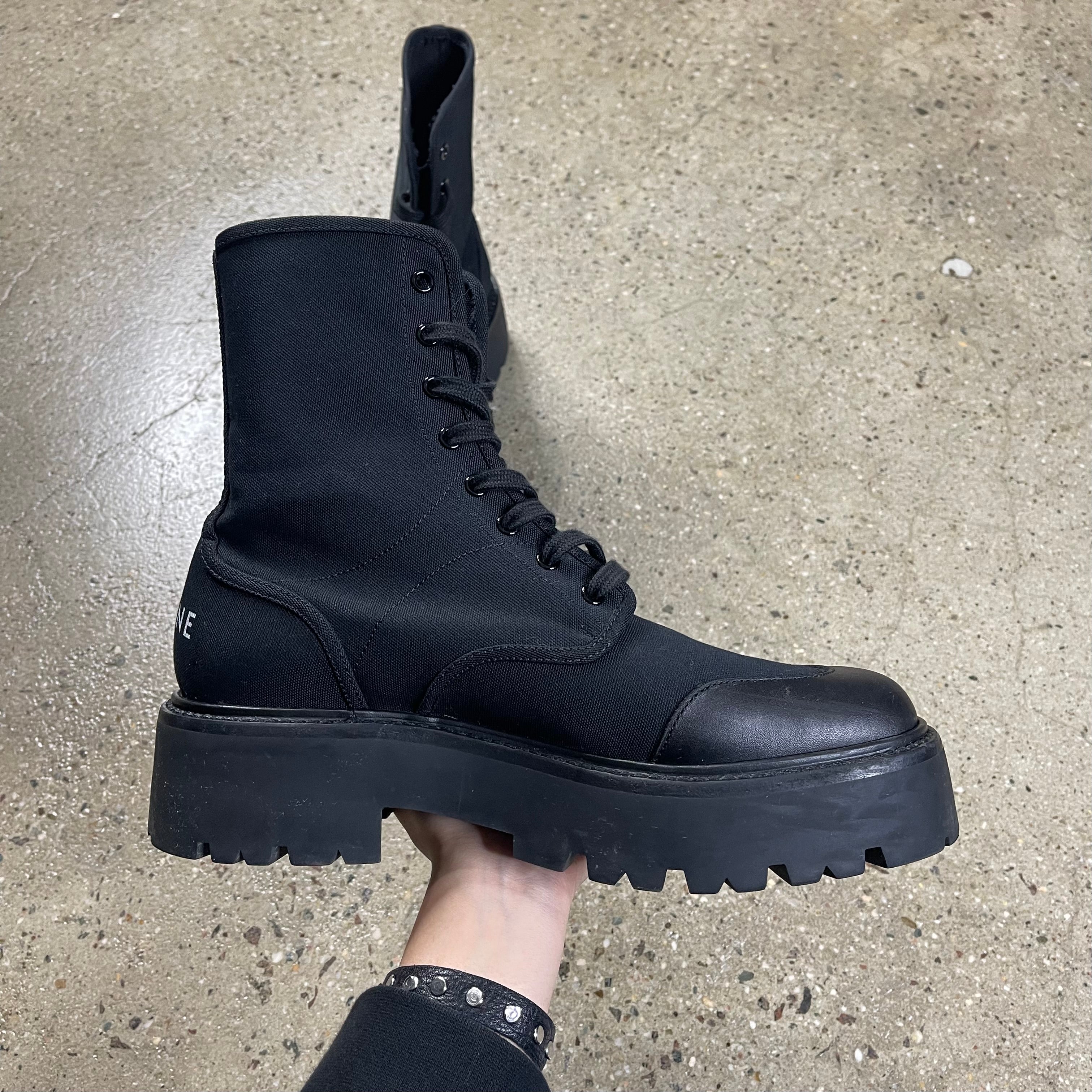 Celine Combat Boots