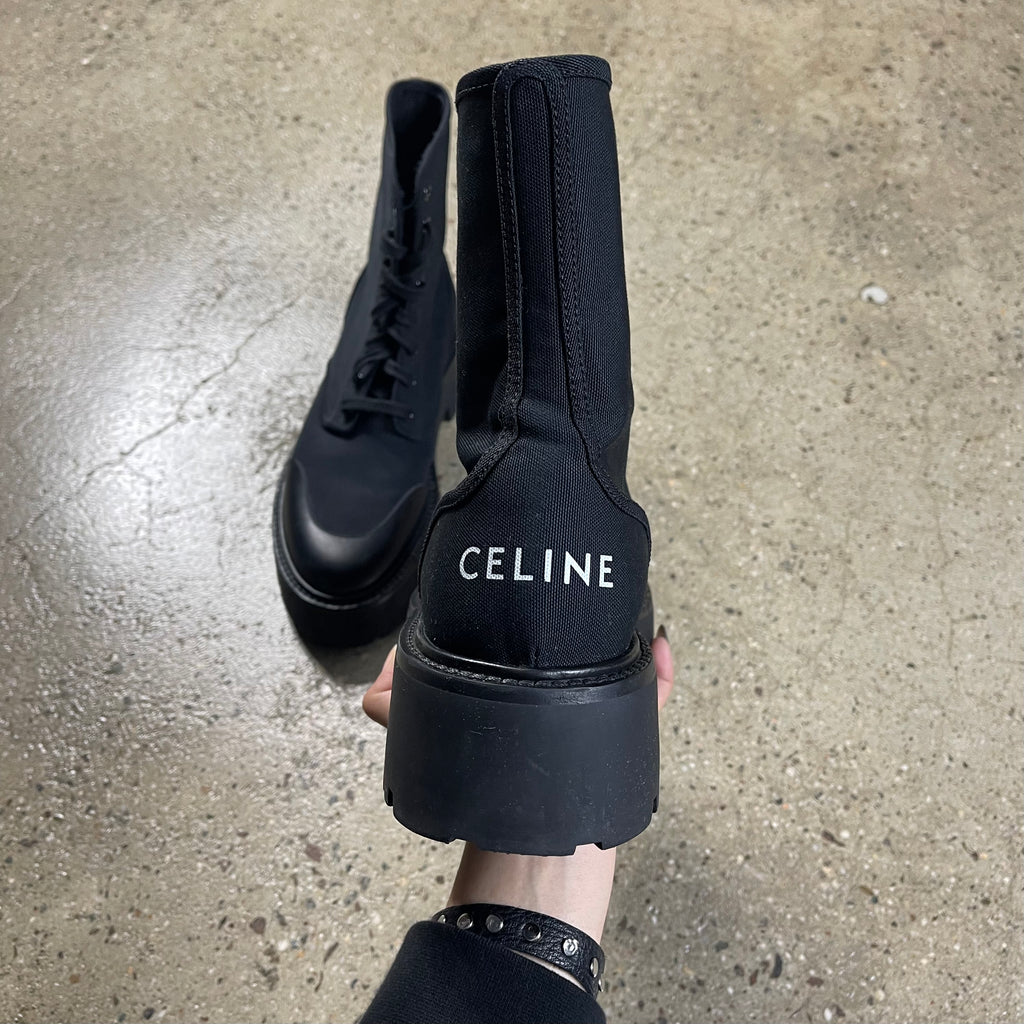 Celine Combat Boots