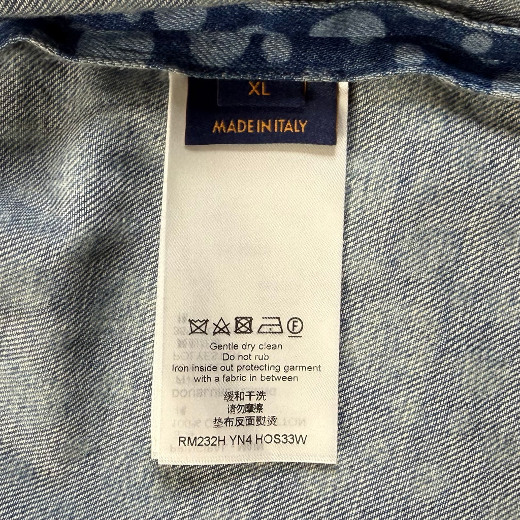 Louis Vuitton Yayoi Kusama Denim Baseball Jersey