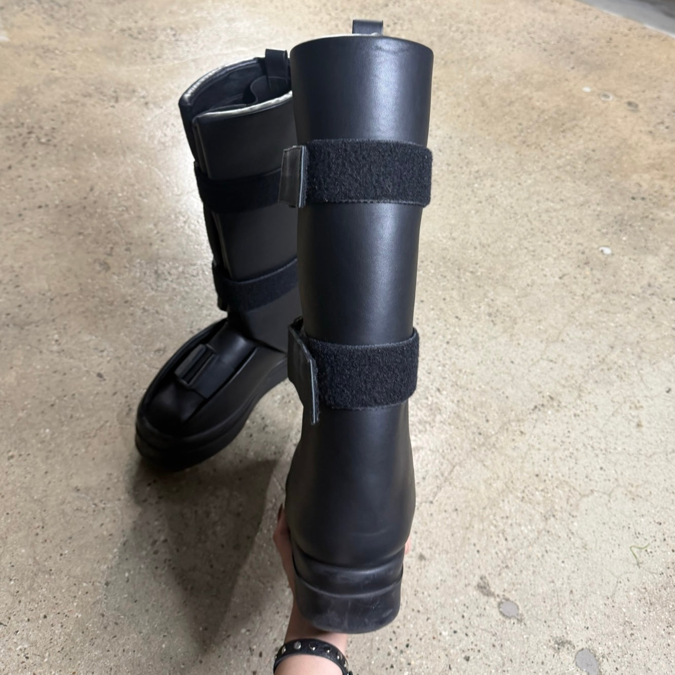 Rick Owens Splint Knee High Boots