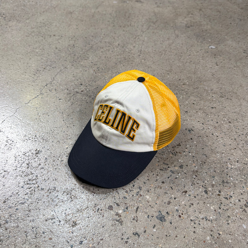 Celine Collegiate Logo Baseball Cap