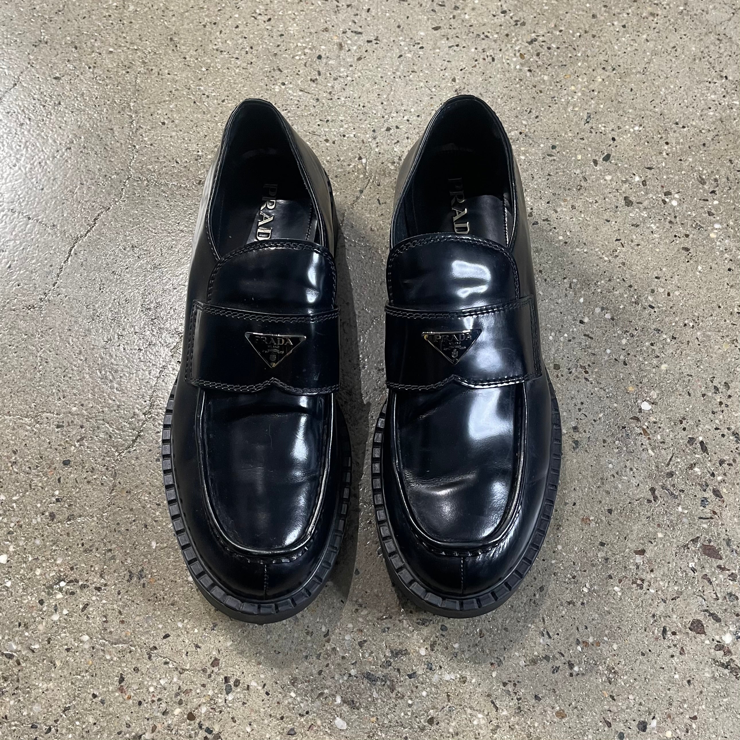 Prada Patent Leather Loafers