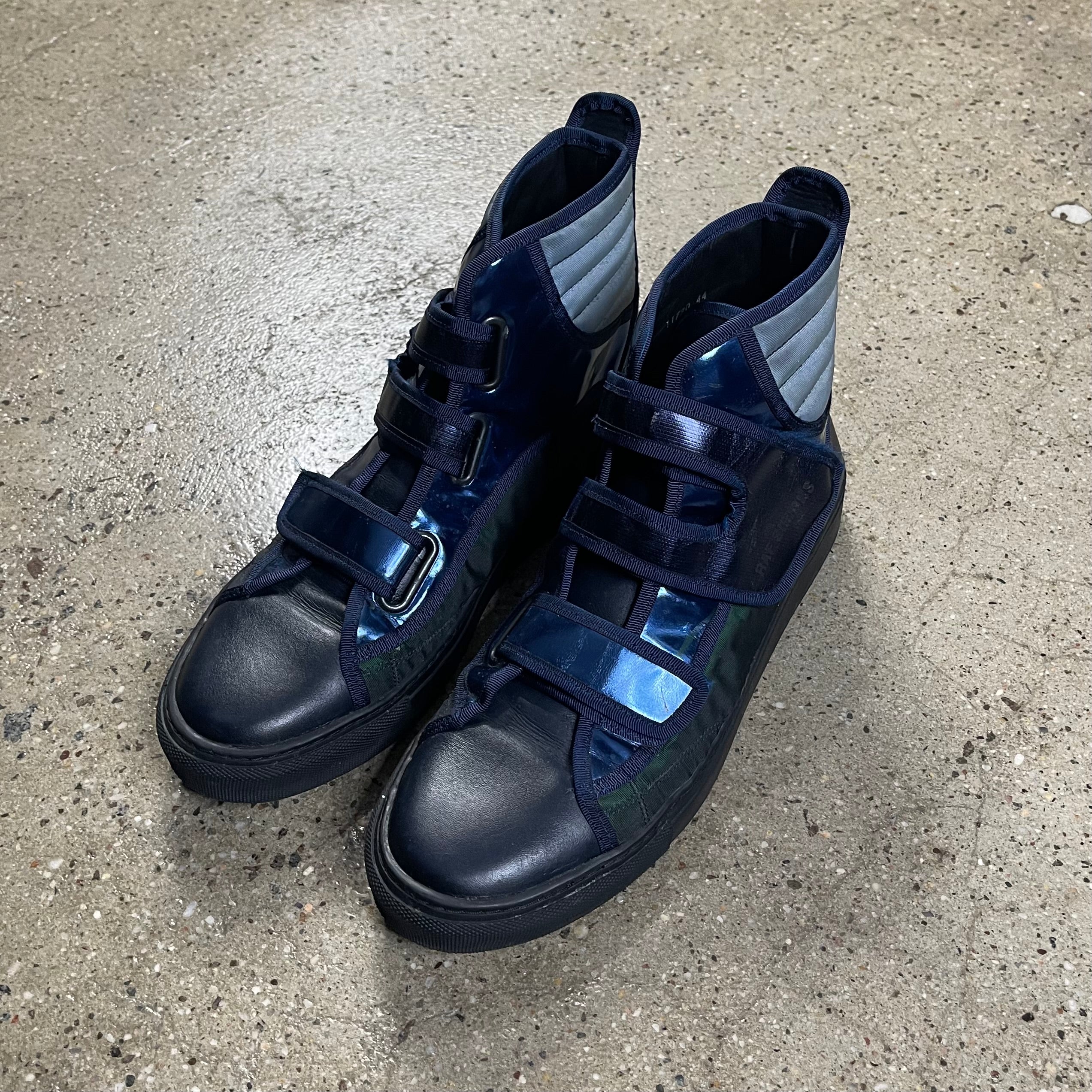 Raf Simons Velcro High-Top Sneakers