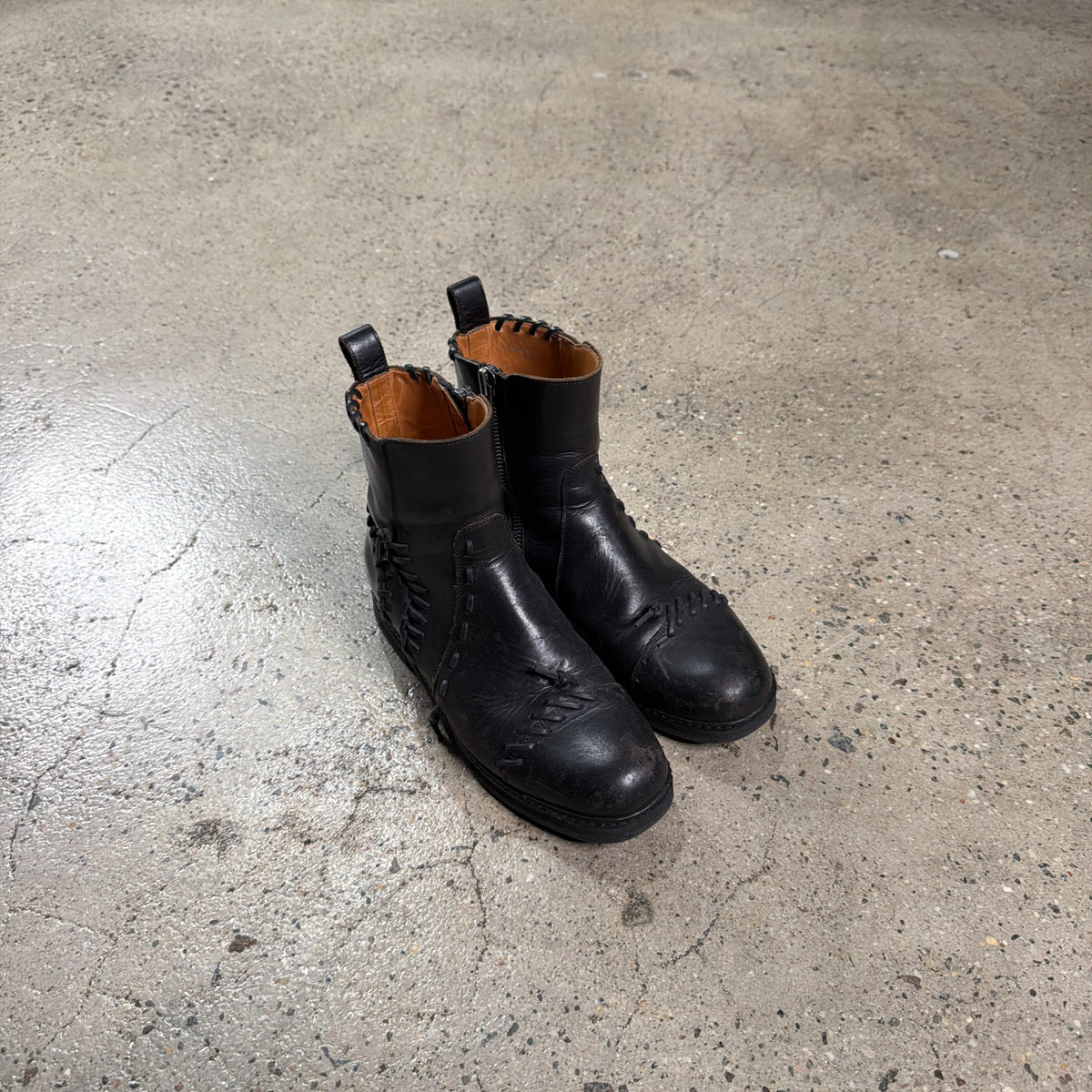 Maison Martin Margiela Line 22 Whipstitch Ankle Boots