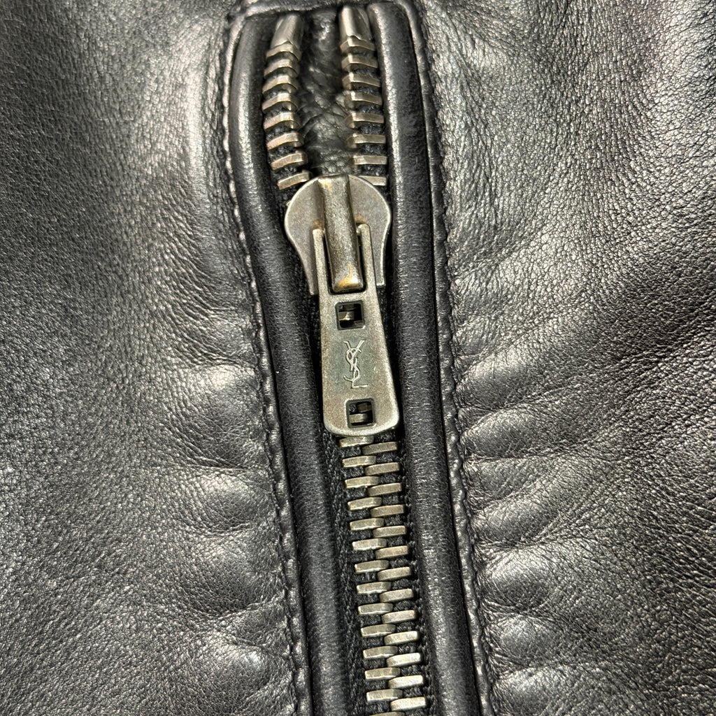 YSL Leather Biker Jacket