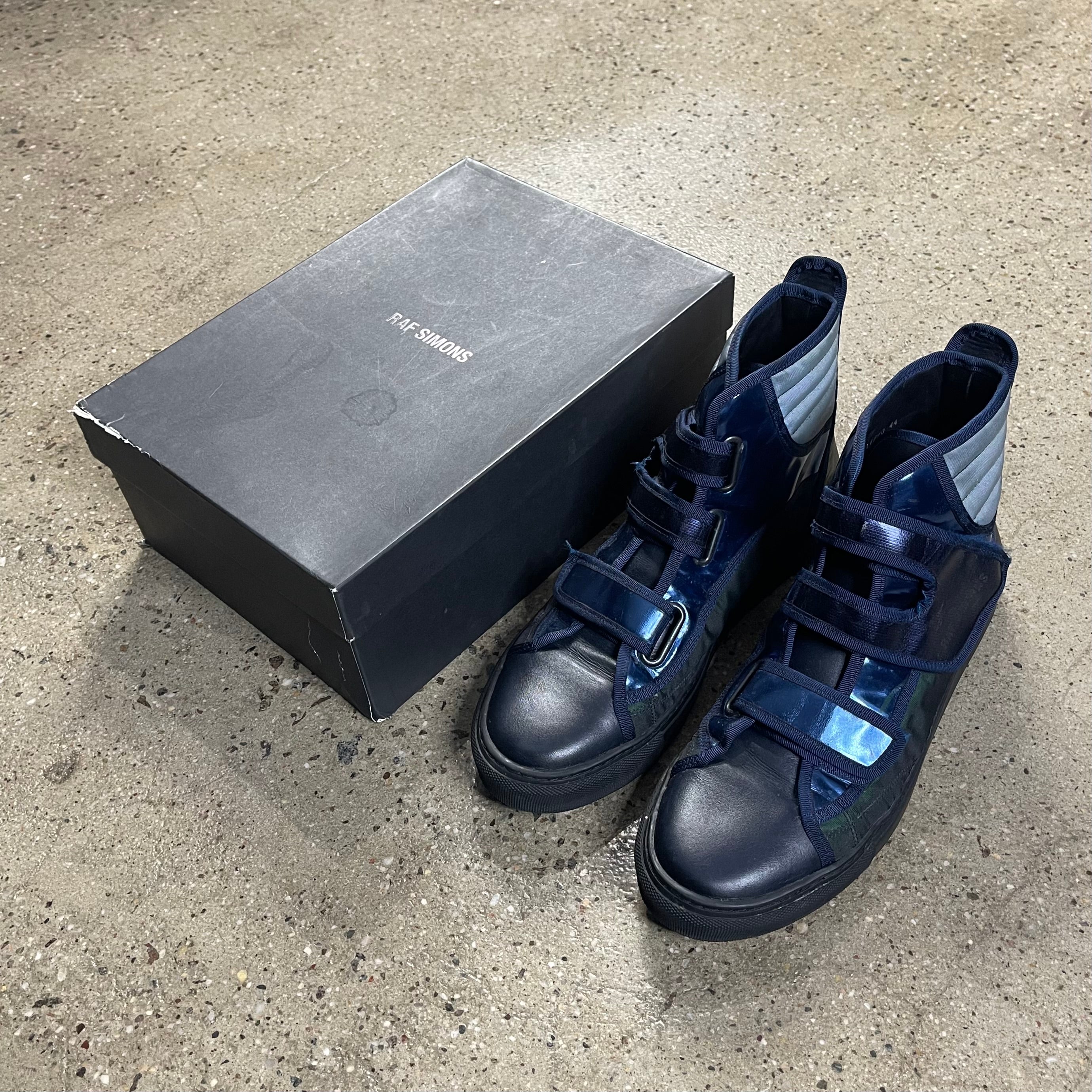 Raf Simons Velcro High-Top Sneakers