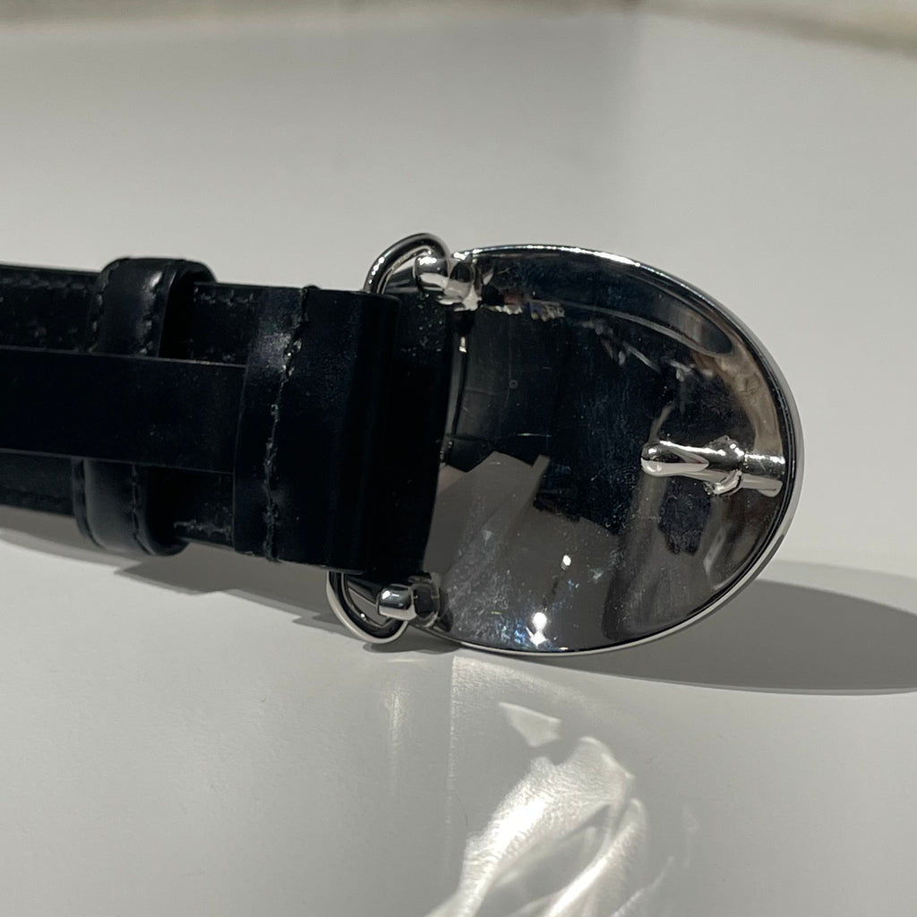 Prada Brushed Leather Belt