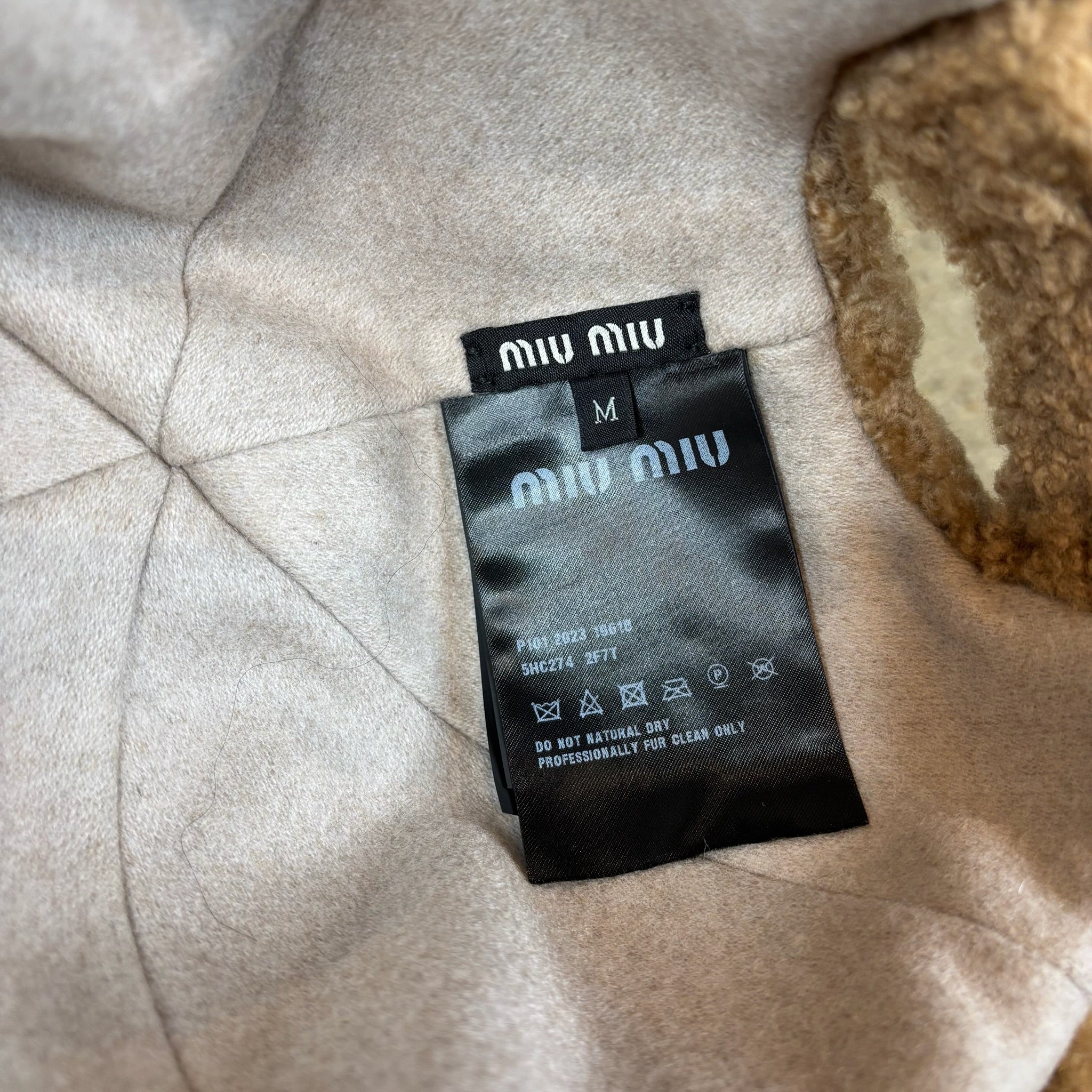 Miu Miu Shearling Gloves