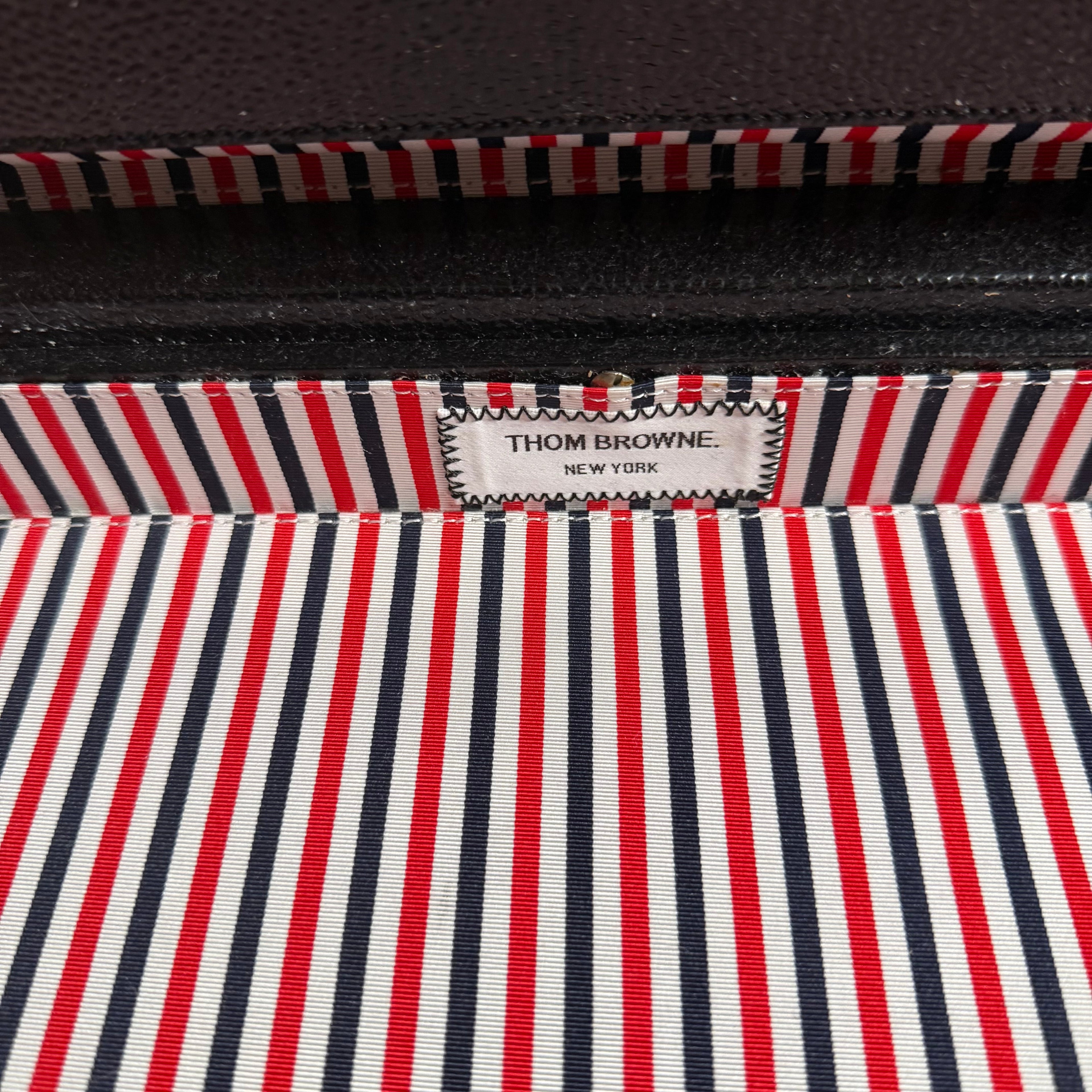 Thom Browne Leather Briefcase accessories