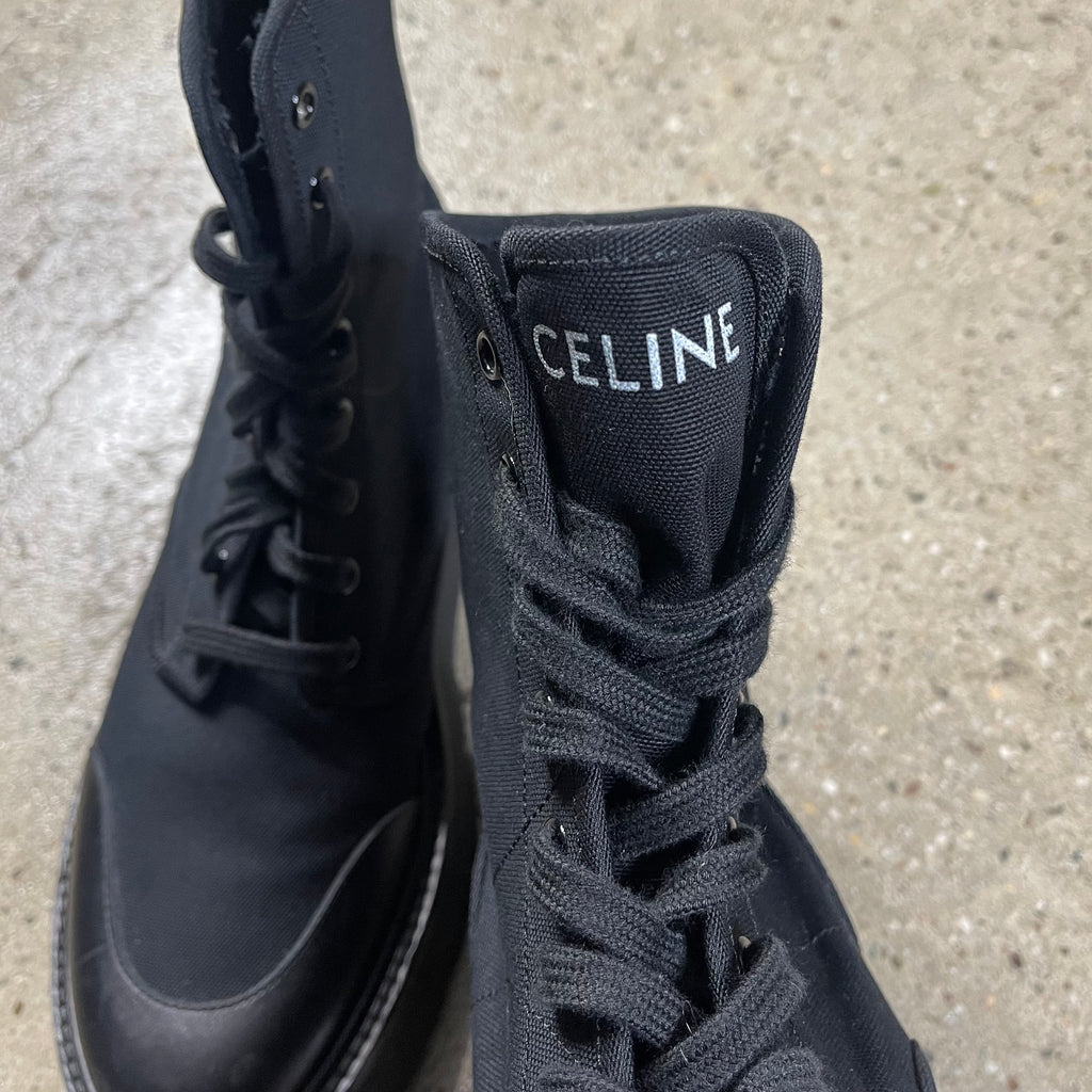 Celine Combat Boots